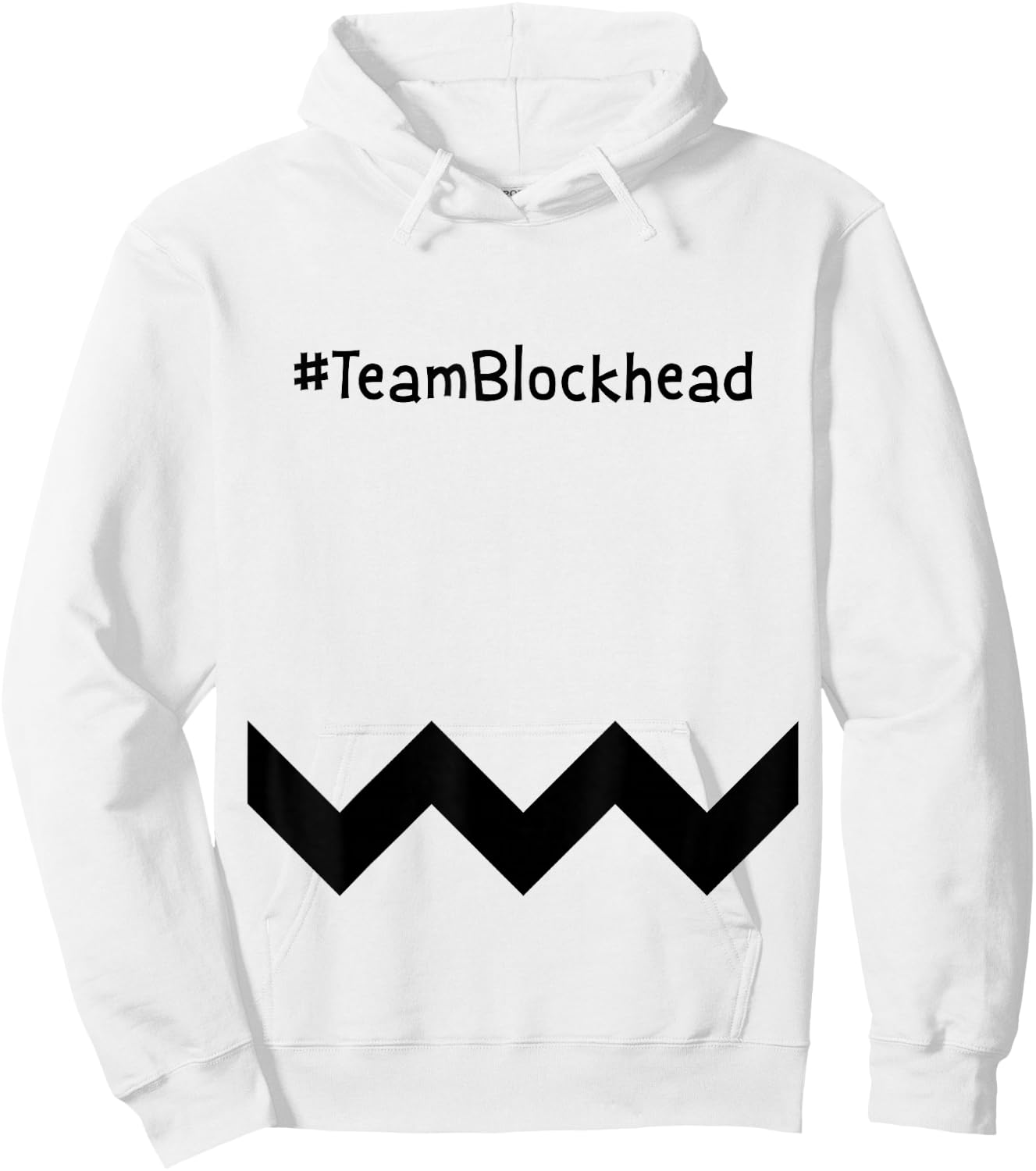 Team Blockhead Hoodie - Hoodie | White