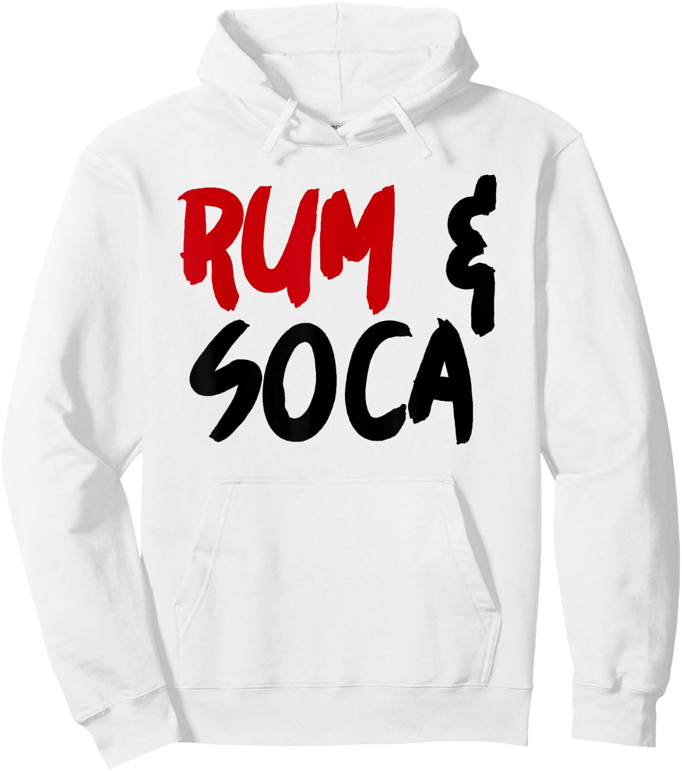 Rum and Soca Hoodie - Hoodie | White