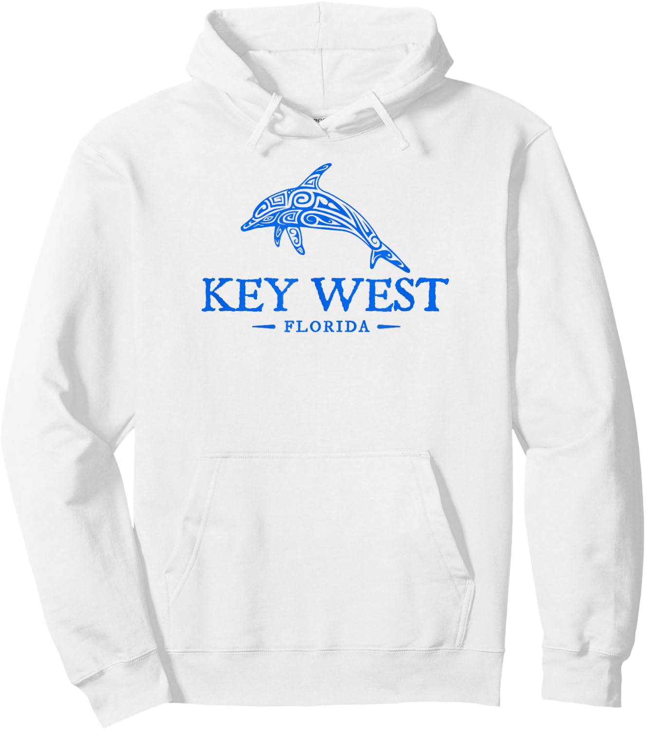 Key West Florida Dolphin Boys Girls Souvenir Hoodie - Hoodie | White