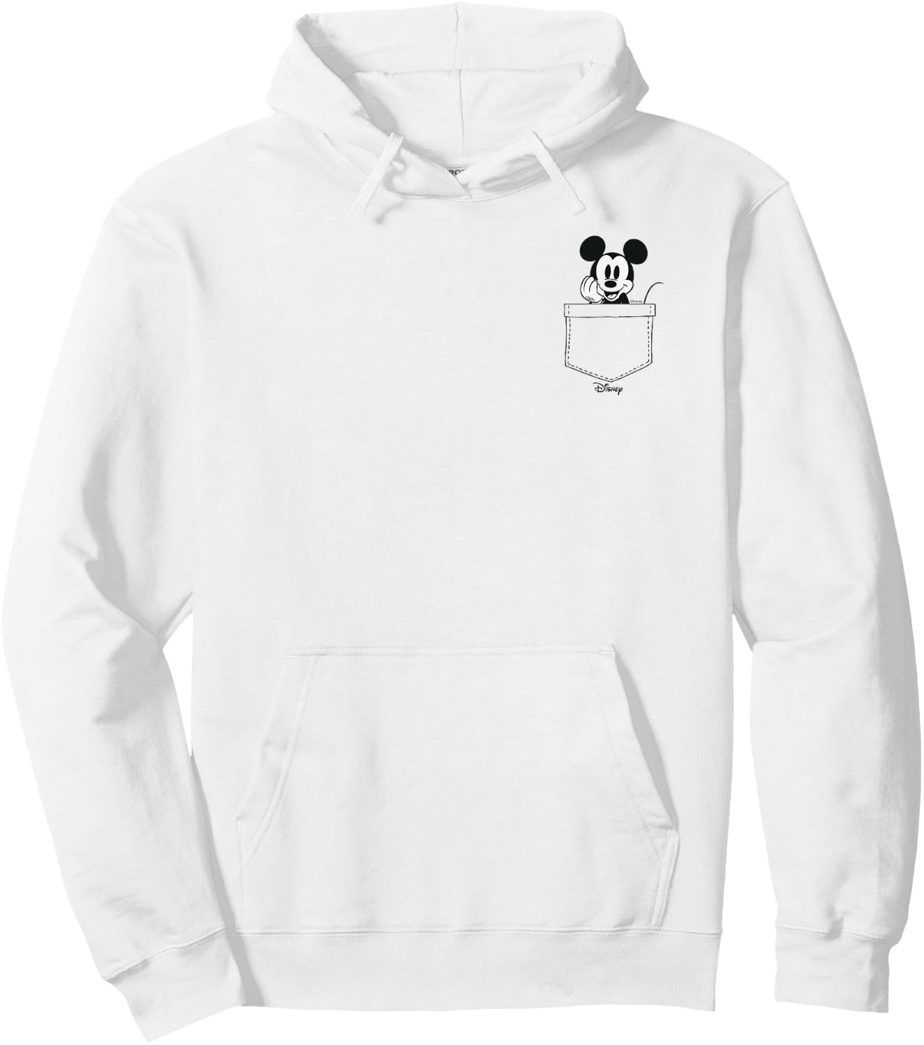 Disney - Mickey Pocket Peek Hoodie - Hoodie | White
