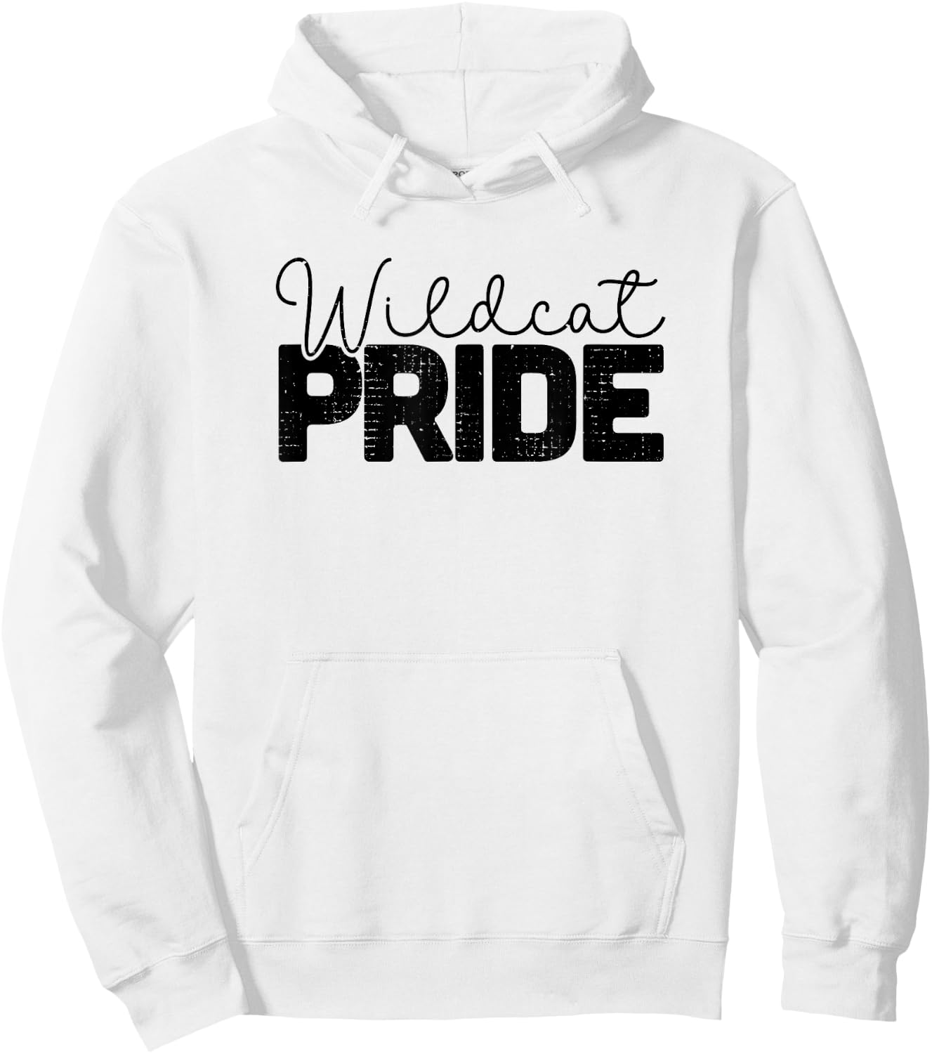 Wildcat Pride - Vintage Grunge Women Hoodie - Hoodie | White