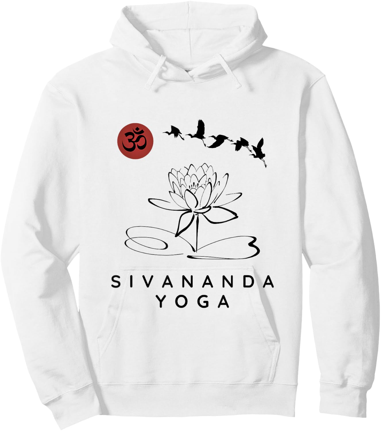 Sivananda Yoga Instructor / Sivananda Yoga Beginner Design Hoodie - Hoodie | White