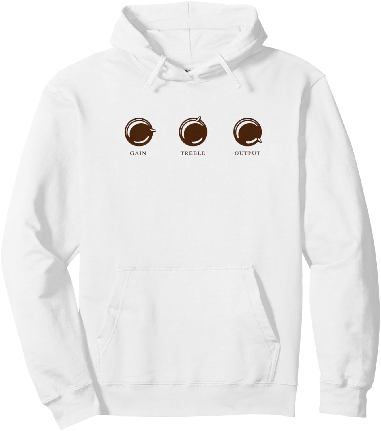 Turner Shirts - Klon Centaur Guitar Effects Pedal Hoodie - Hoodie | White