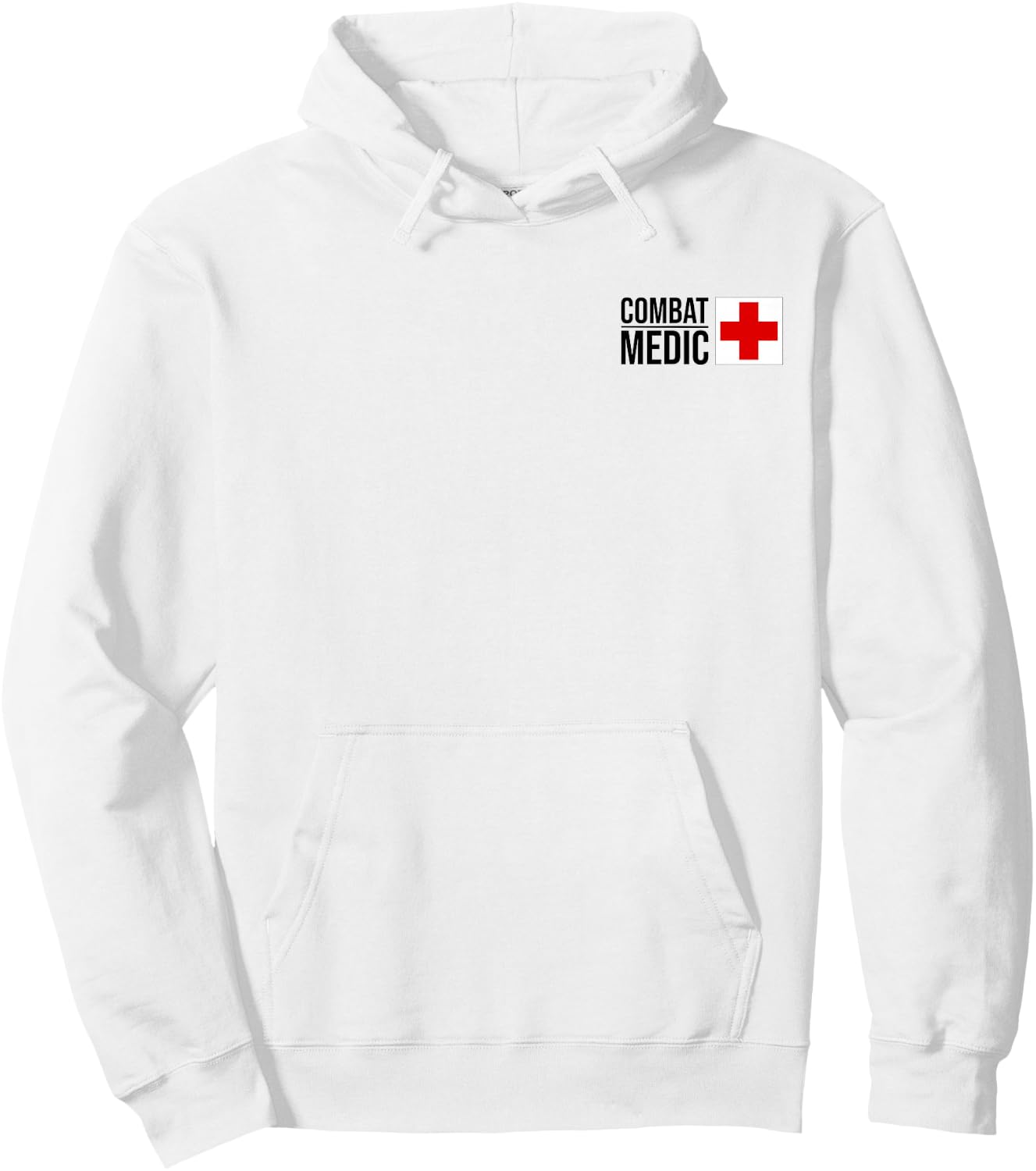 Combat Medic Specialist Army Armed Forces Hoodie - Hoodie | White