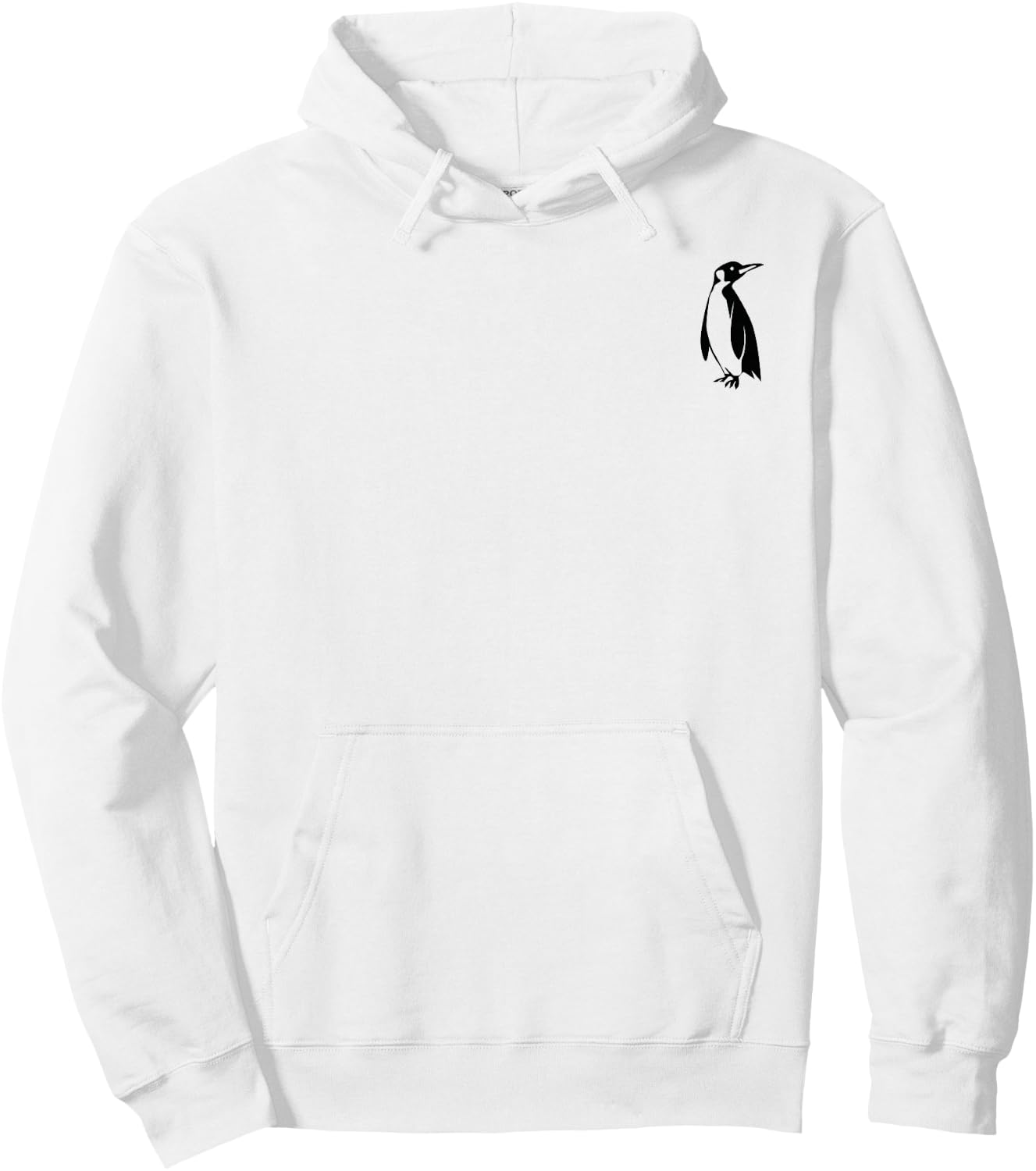 Penguin Logo Hoodie - Hoodie | White