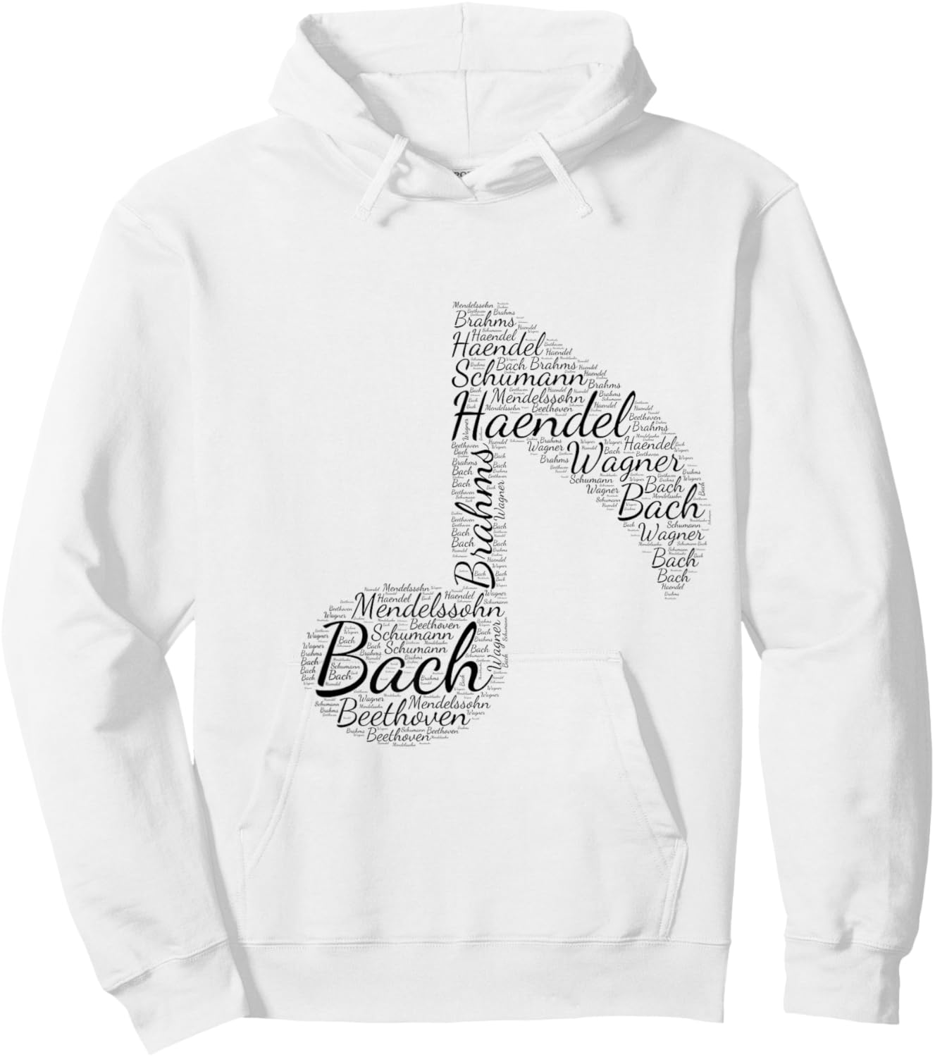 Music Note Classical music classical musicians music lovers Hoodie - Hoodie | White