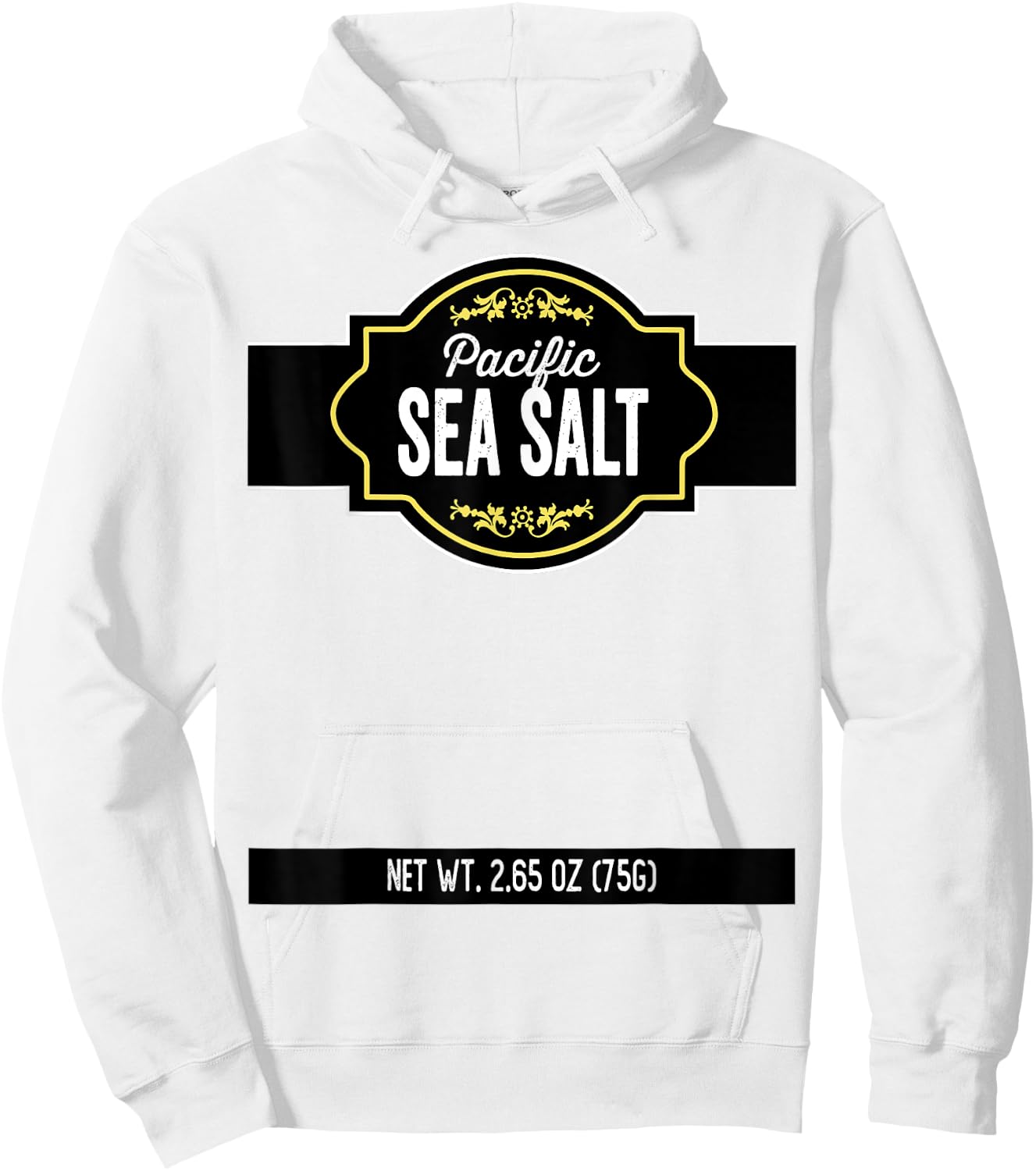 Pacific Sea Salt Spice Rack Simple Halloween Team Costume Hoodie - Hoodie | White