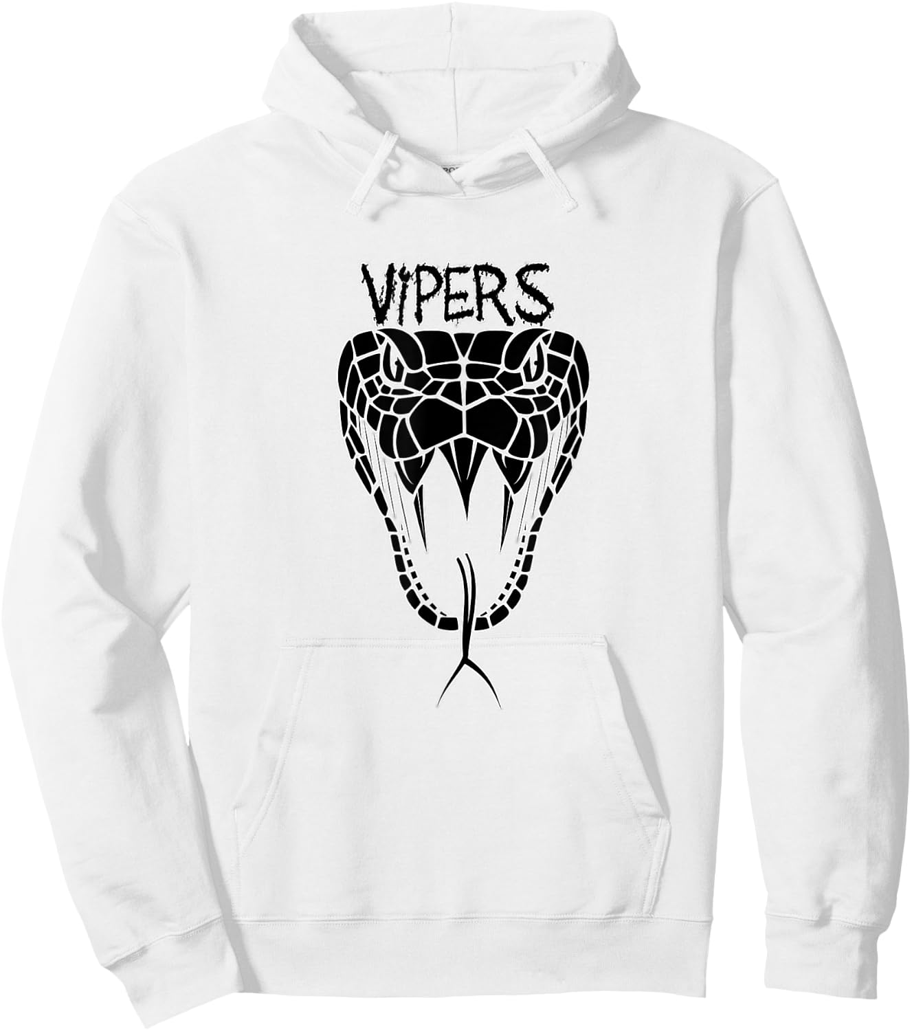 Go Vipers Football Baseball Basketball Cheer Team Fan Spirit Hoodie - Hoodie | White