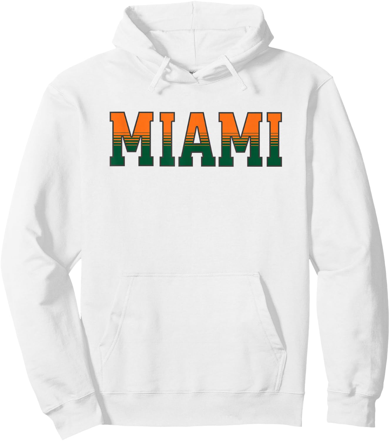 Retro Miami Vintage Design Classic Miami Hoodie - Hoodie | White