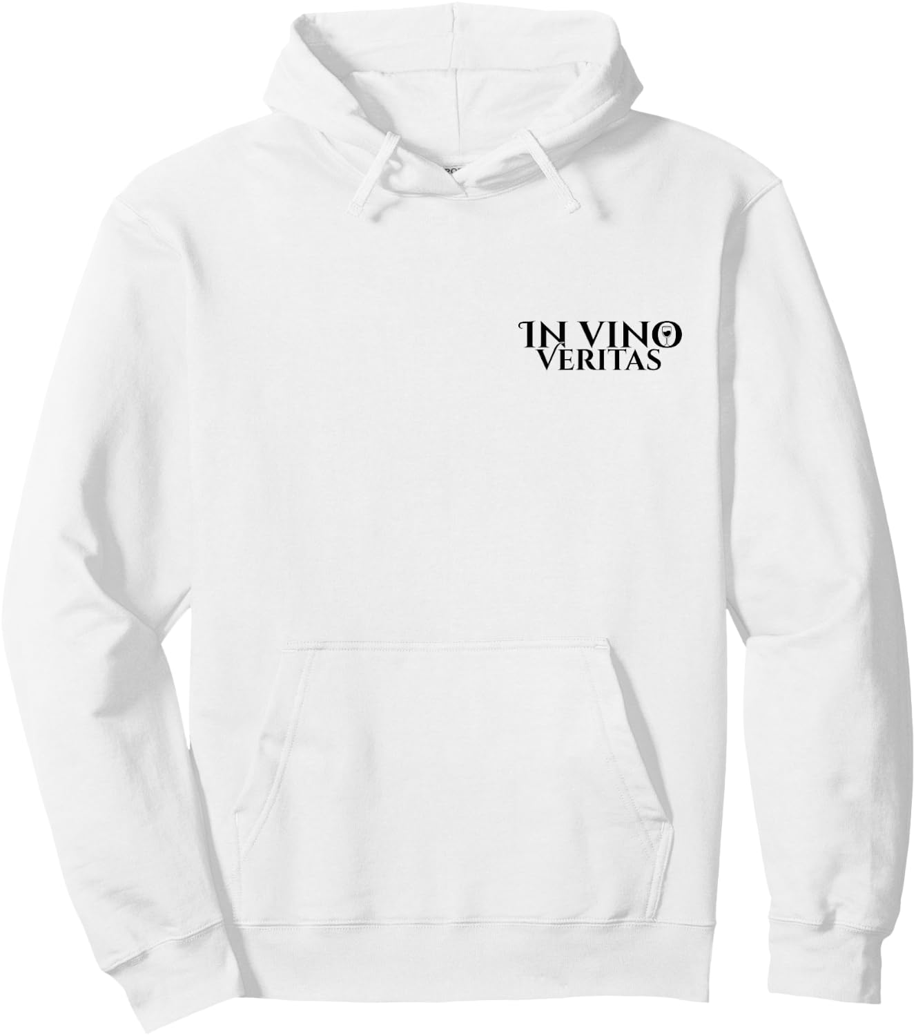 in vino Veritas | Latin | Ancient Rome | Wine Lovers | Wine Hoodie - Hoodie | White