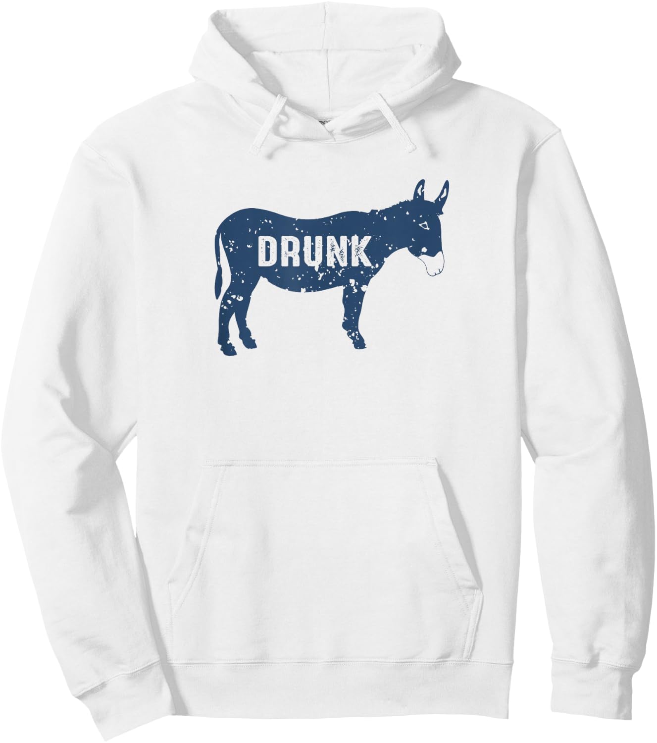 Drunk Ass Hoodie - Hoodie | White