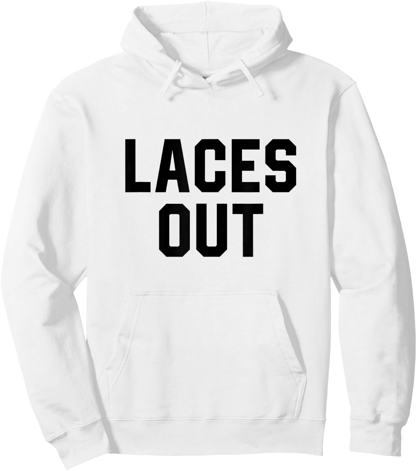 Laces Out Funny Football Camp Laces Out Hoodie - Hoodie | White