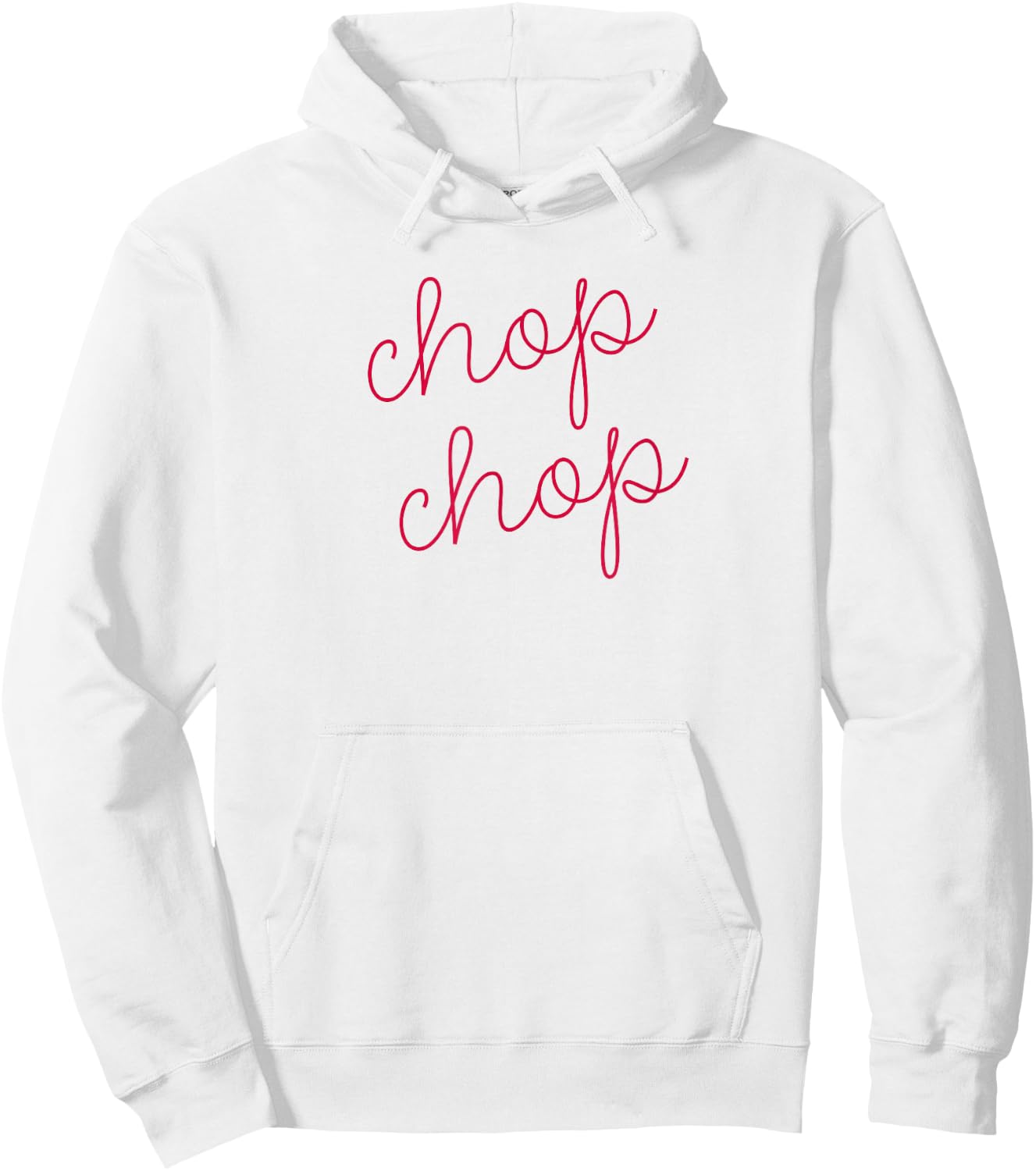Chop Cursive Chop Atlanta Hoodie - Hoodie | White
