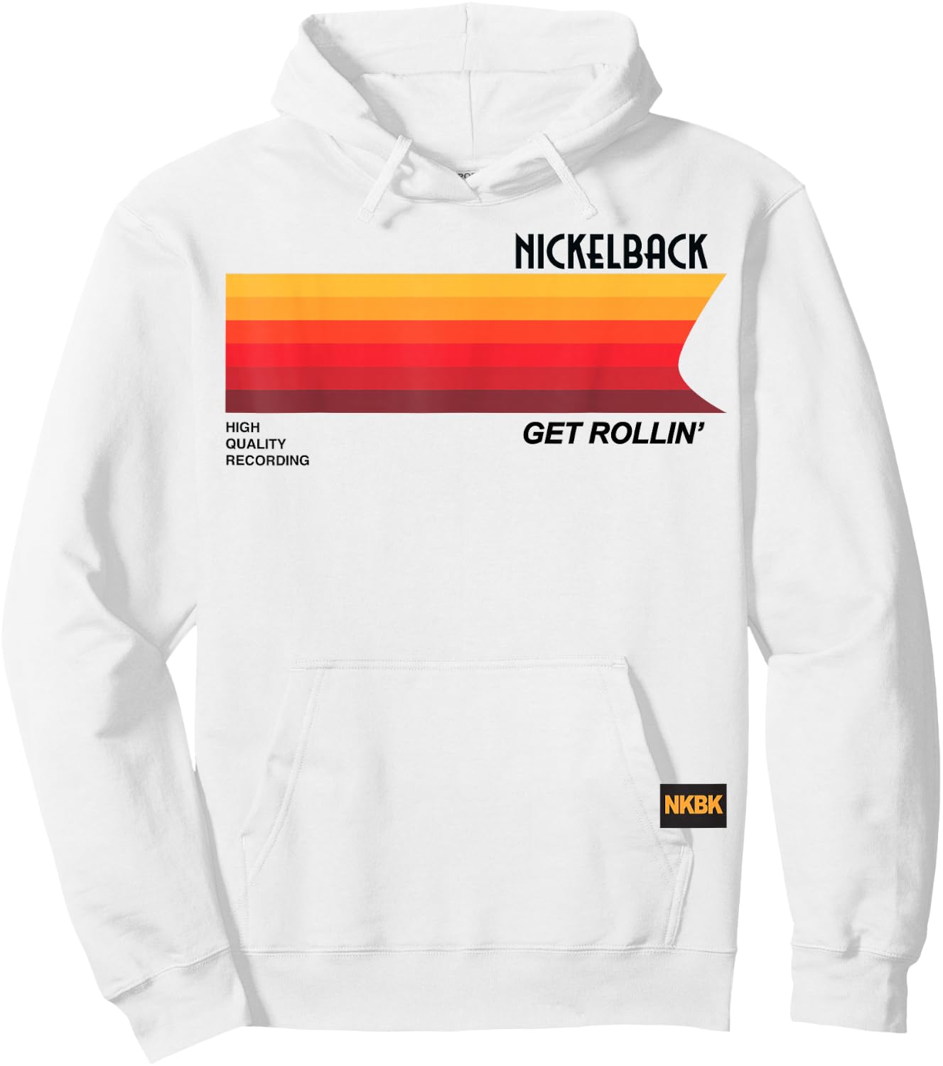 Nickelback VHS Vintage Hoodie - Hoodie | White