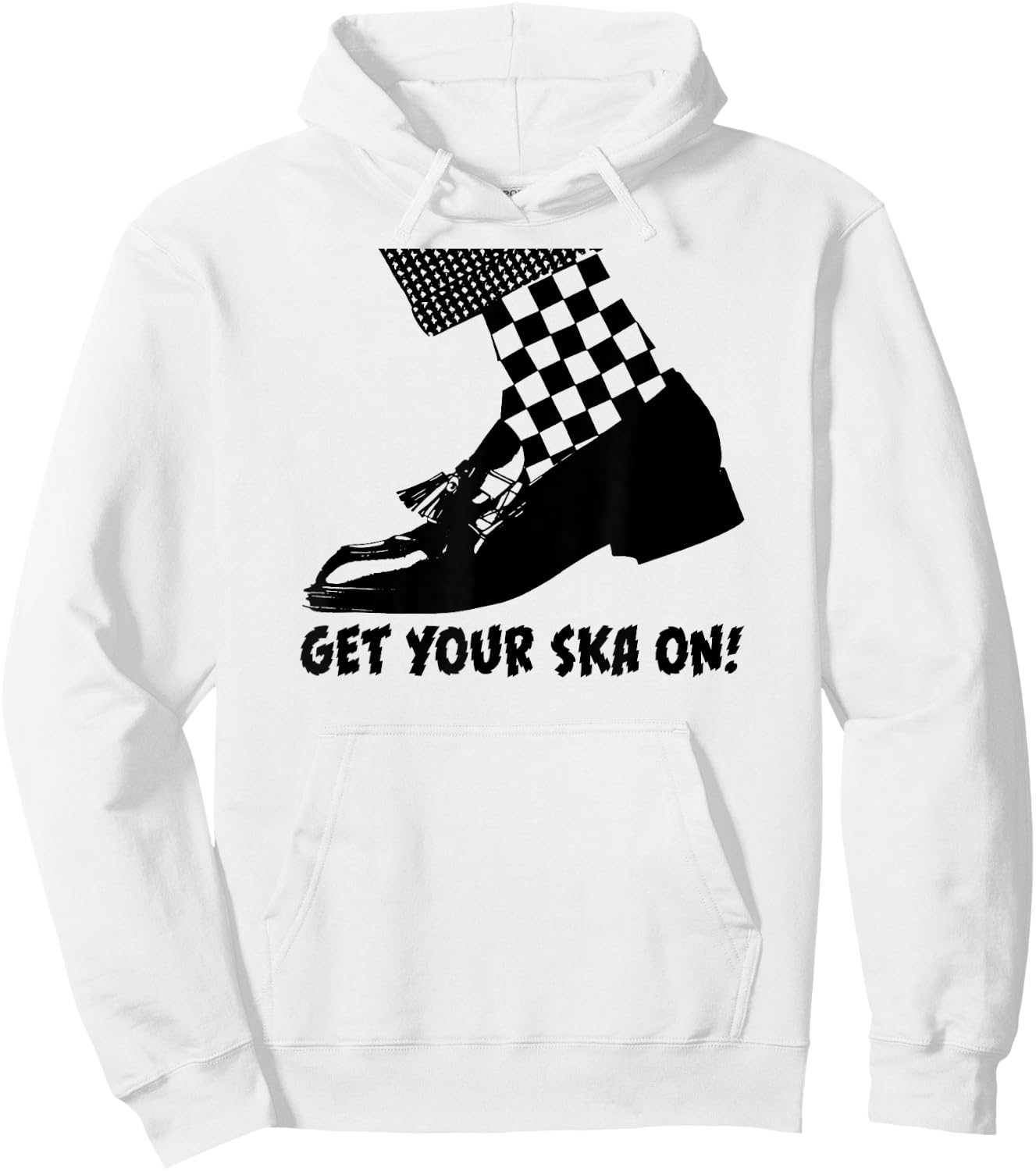 GET YOUR SKA ON! Special Ska clothing & women reggae Hoodie - Hoodie | White