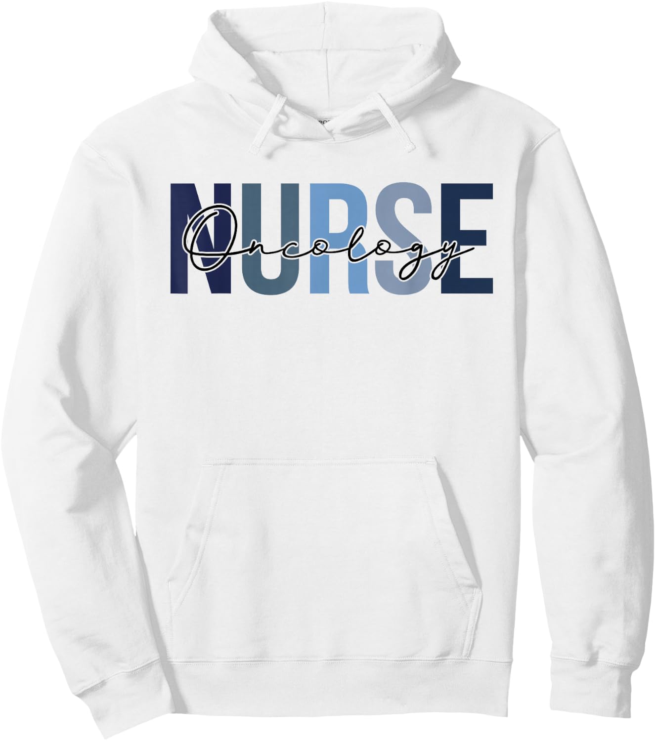 Retro Oncology Nurse Gifts Nursing Apparel Hoodie - Hoodie | White