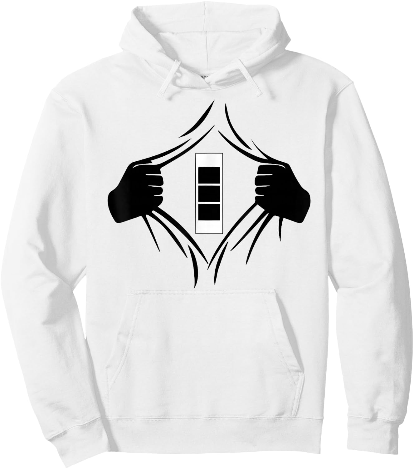US Army Rank Chief Warrant Officer 3 (W-3) - CW3 Hoodie - Hoodie | White