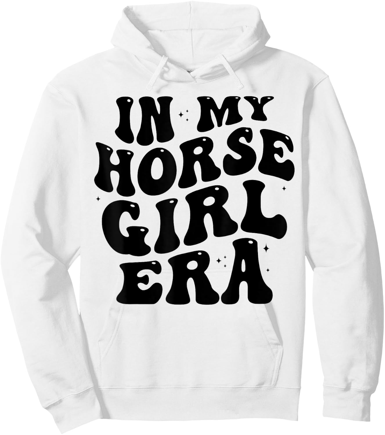 In my horse girl era Equestrian Horseback Riding girls Hoodie - Hoodie | White
