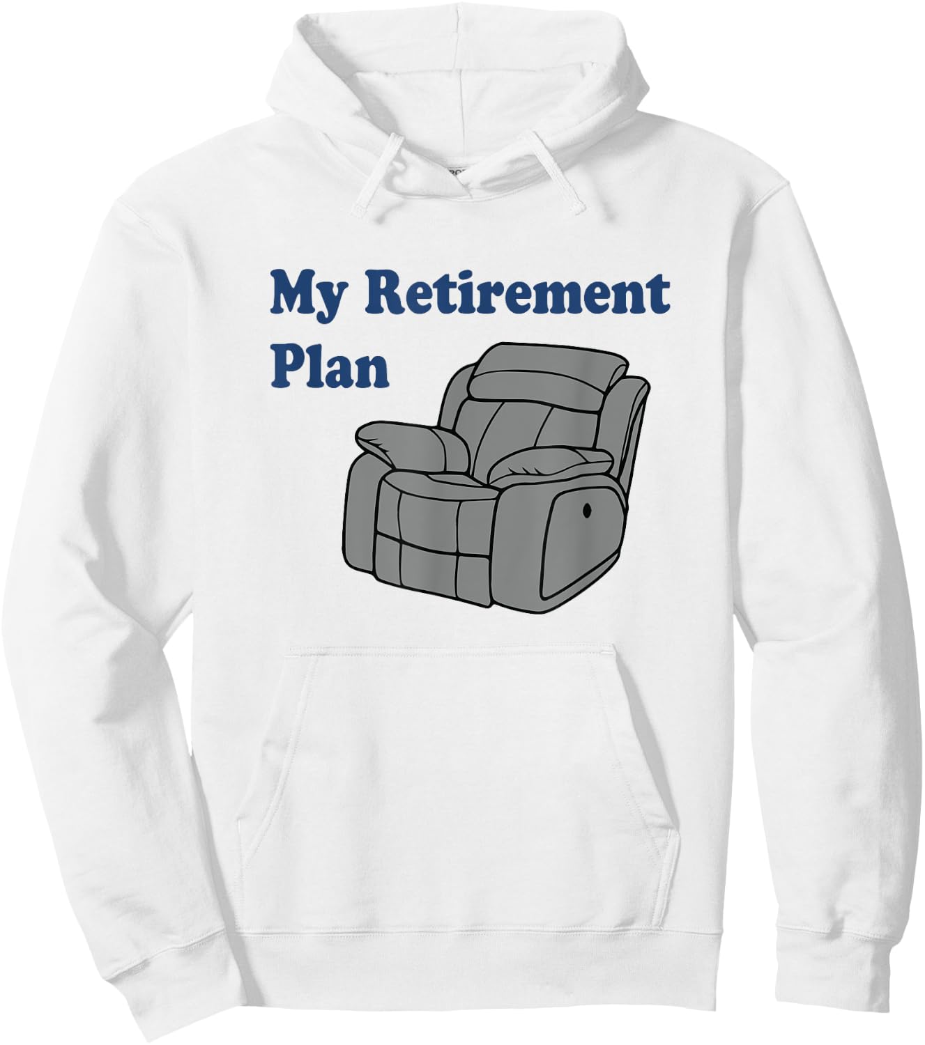 Retirement Plan Funny Retired Man Woman Hoodie - Hoodie | White