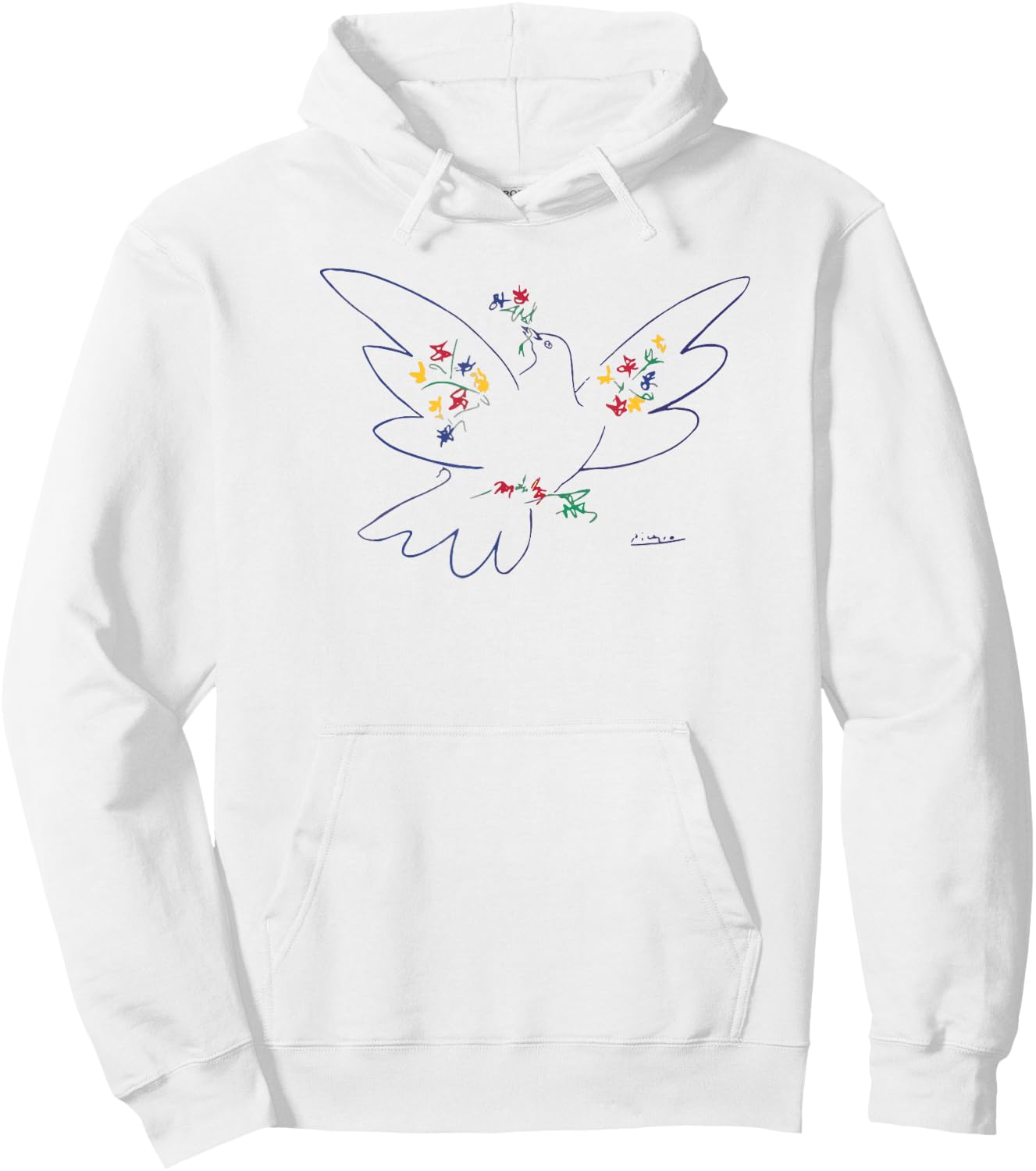 Dove of Peace Hoodie - Hoodie | White