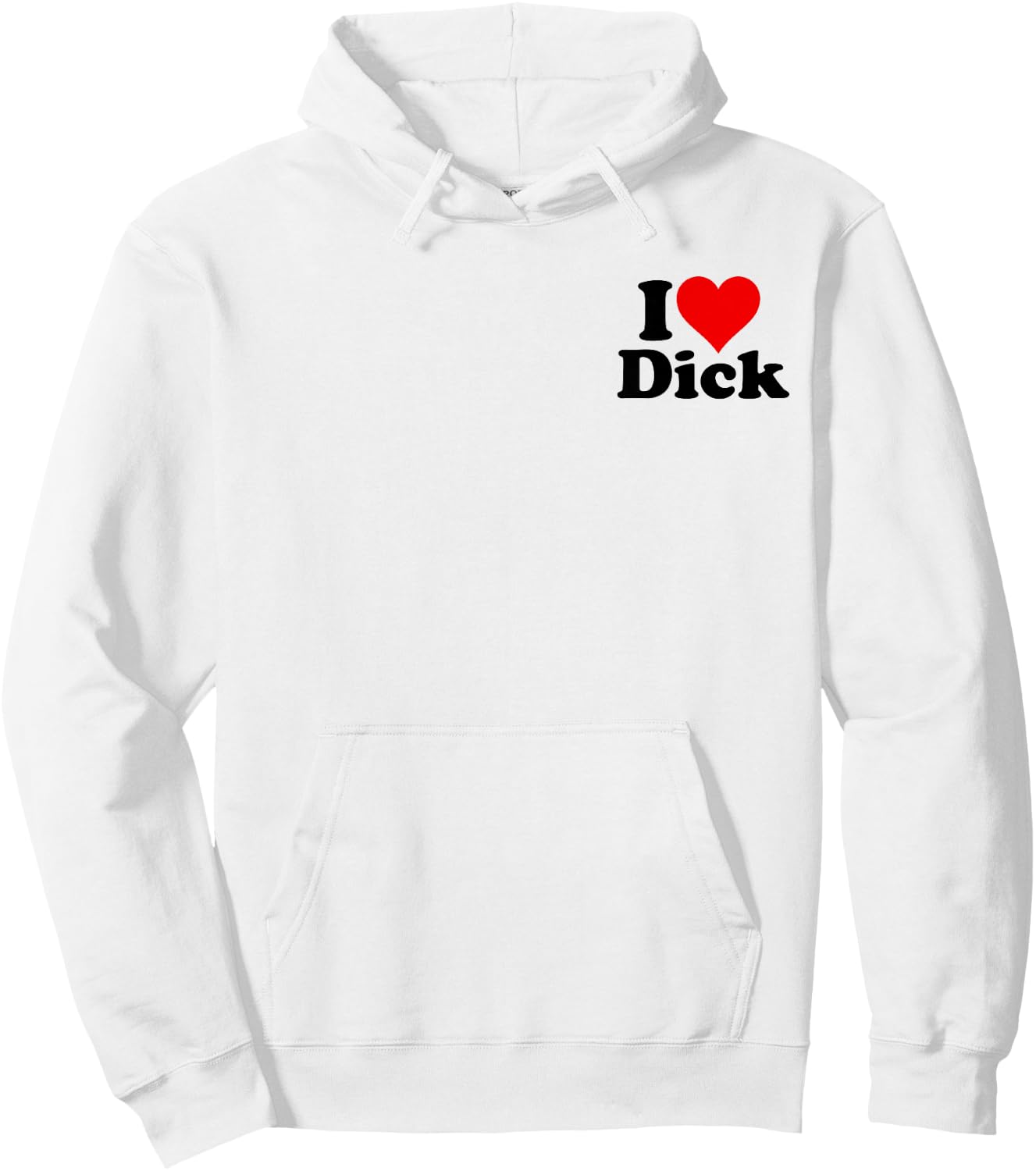I Love Heart Dick Richard Hoodie - Hoodie | White