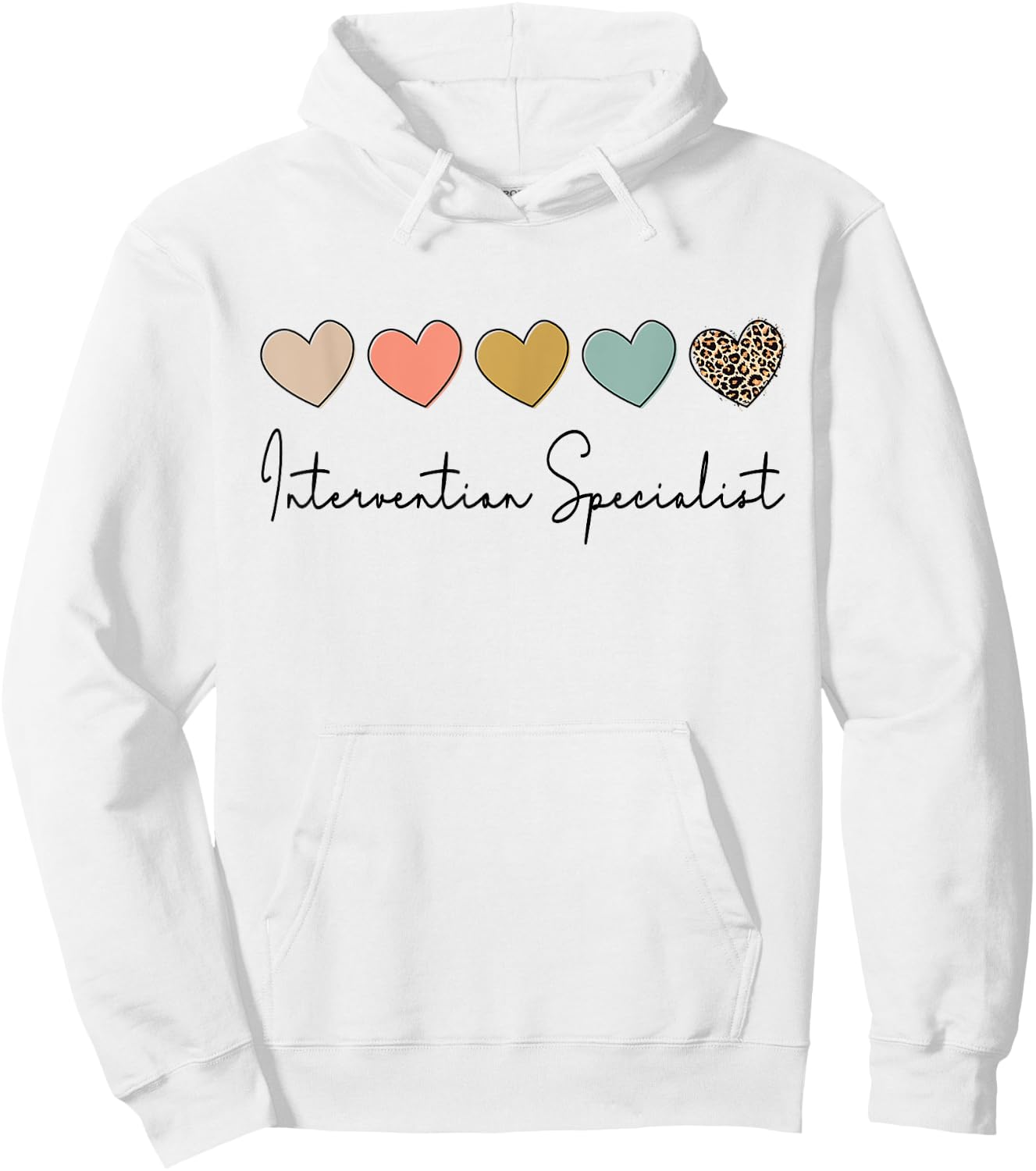 Intervention Specialist Teacher Squad Early Intervention Women Hoodie - Hoodie | White