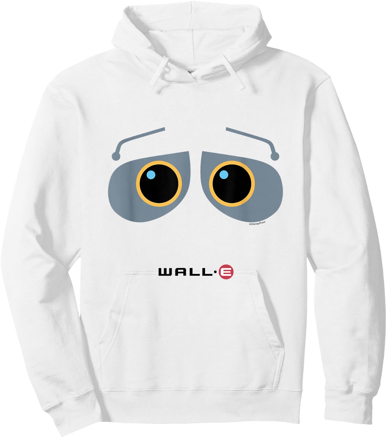 Wall-E - Wall-E Eyes Hoodie - Hoodie | White