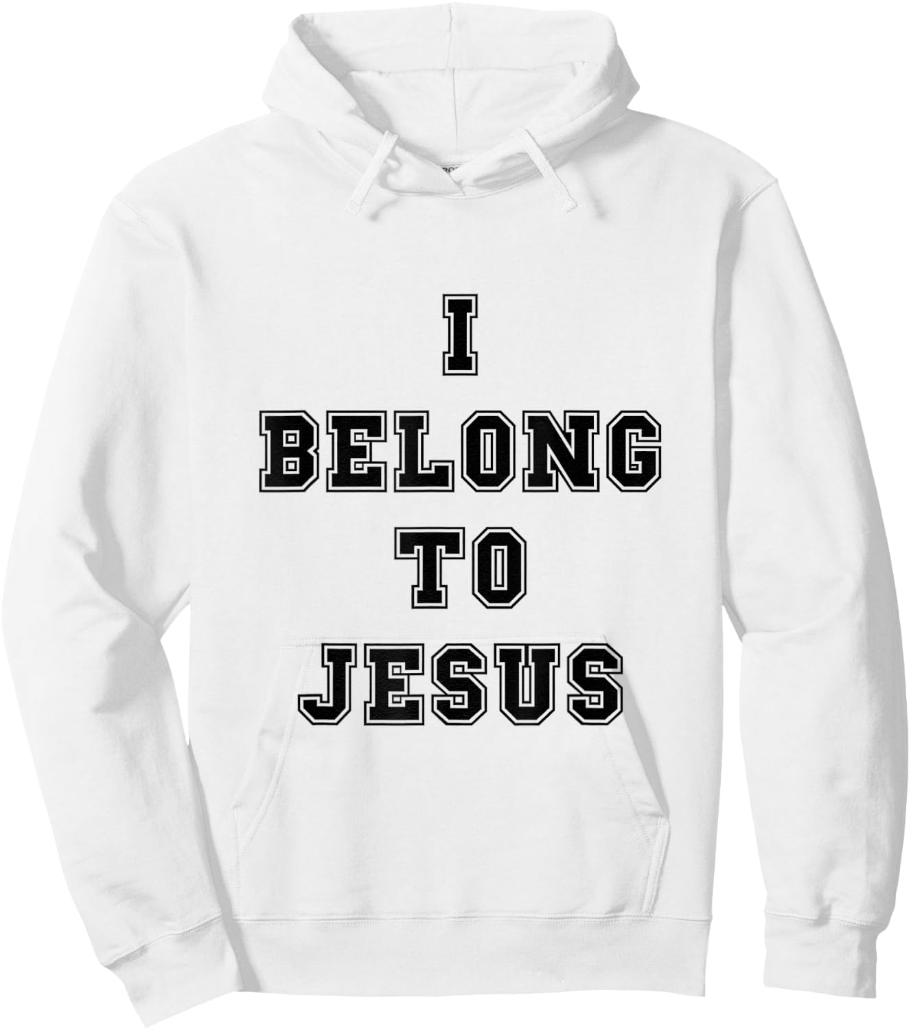 I Belong To Jesus Soccer Kaka Name Football Team Hoodie - Hoodie | White
