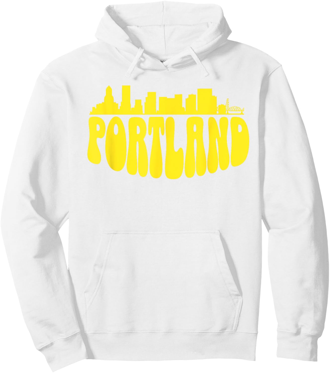 Portland soccer fan city Hoodie - Hoodie | White