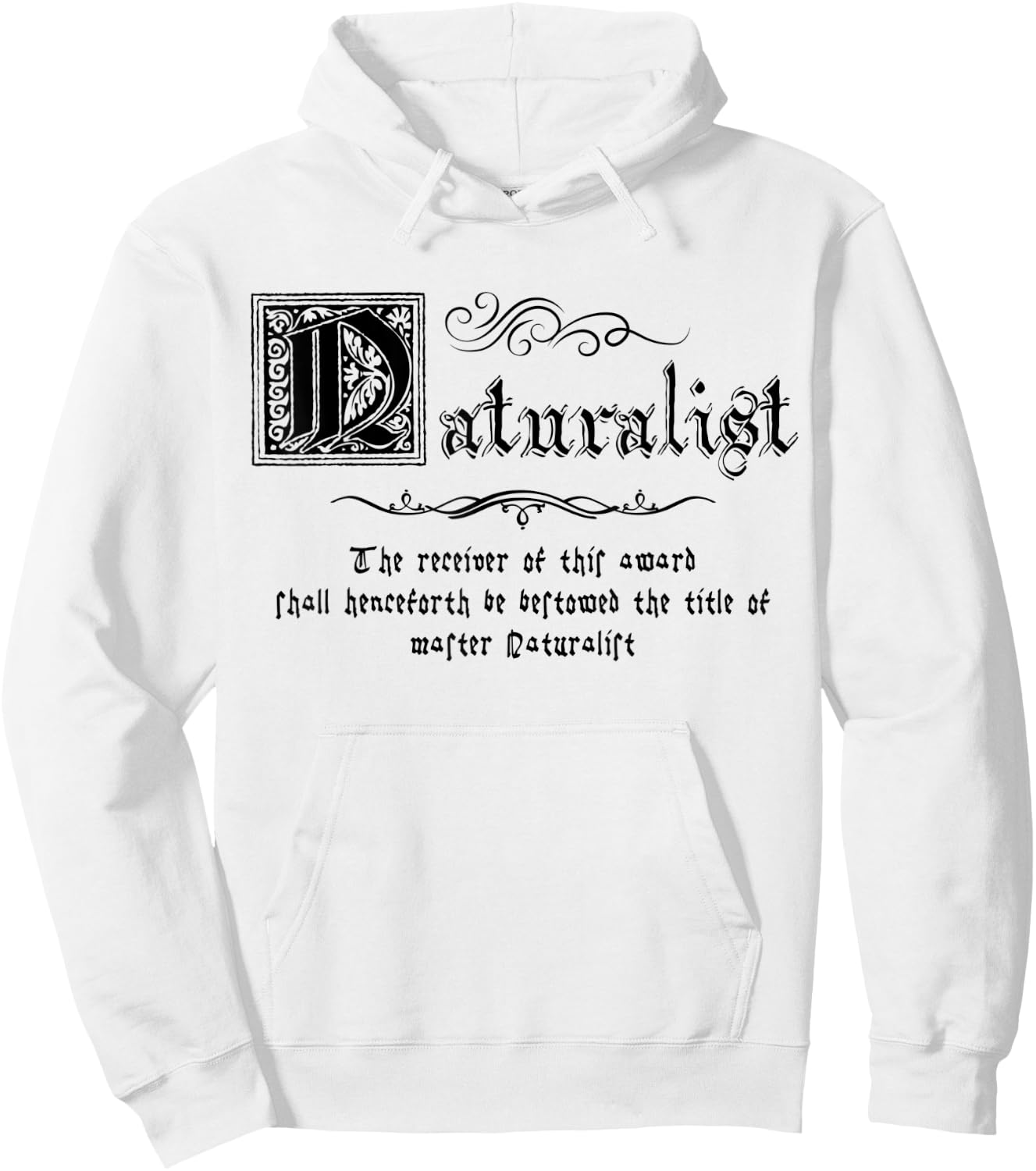 Medieval Master Naturalist Hoodie - Hoodie | White