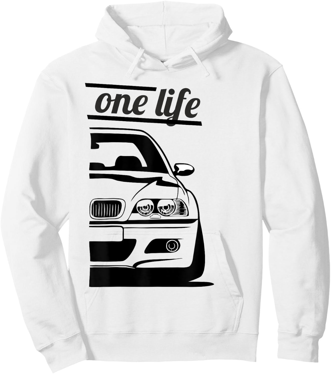 E46 3 Series - One Love One Life (Part 2/2) Hoodie - Hoodie | White