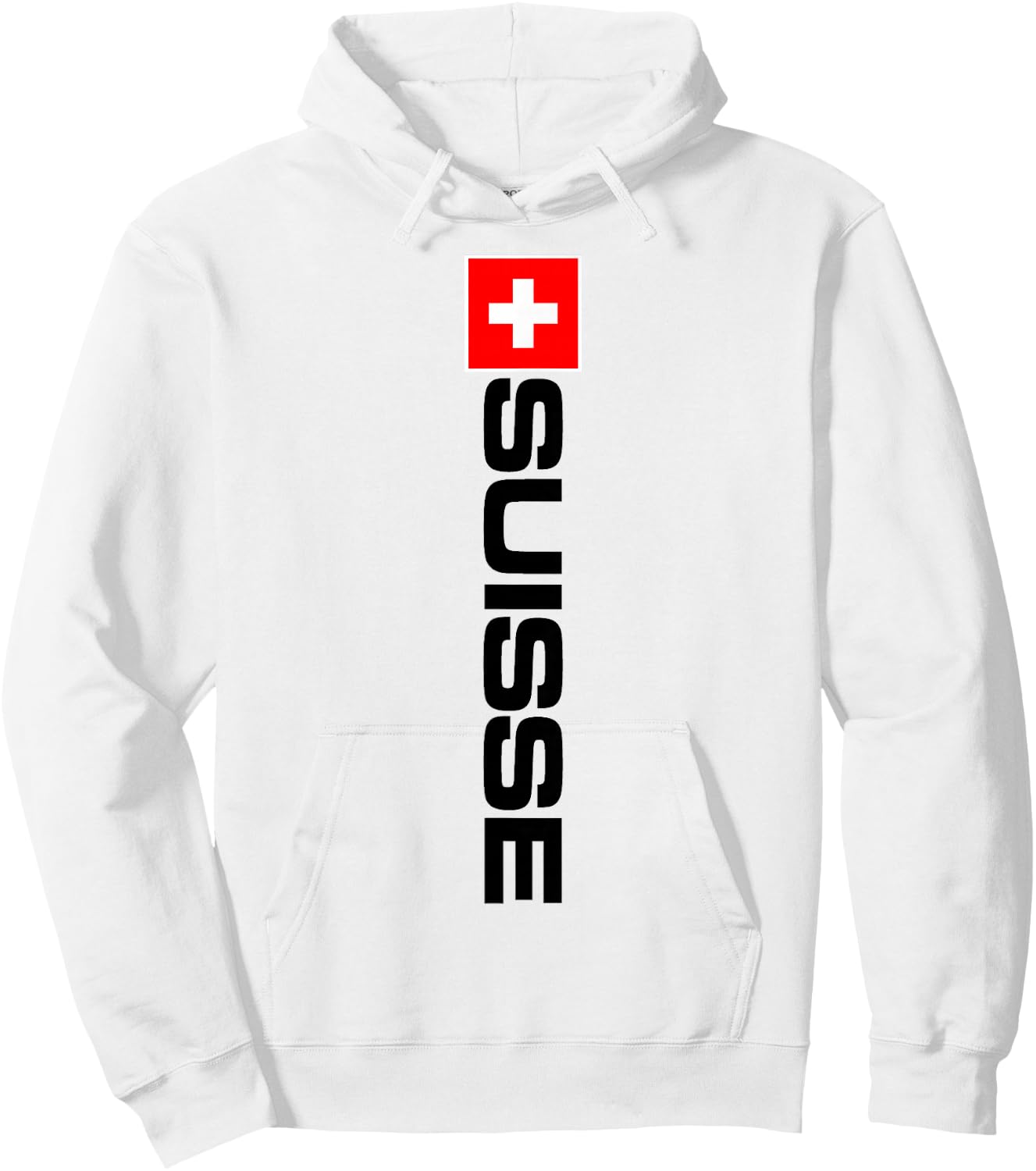 Switzerland Flag Suisse Athletic Games Sports Jersey Style. Hoodie - Hoodie | White
