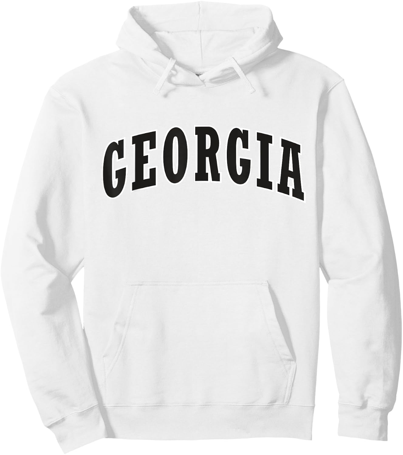 Georgia State Athletic Sports Hoodie - Hoodie | White