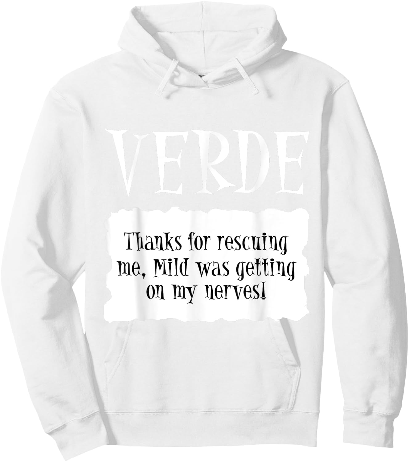 VERDE - Hot Packet Halloween Taco Costume Hoodie - Hoodie | White