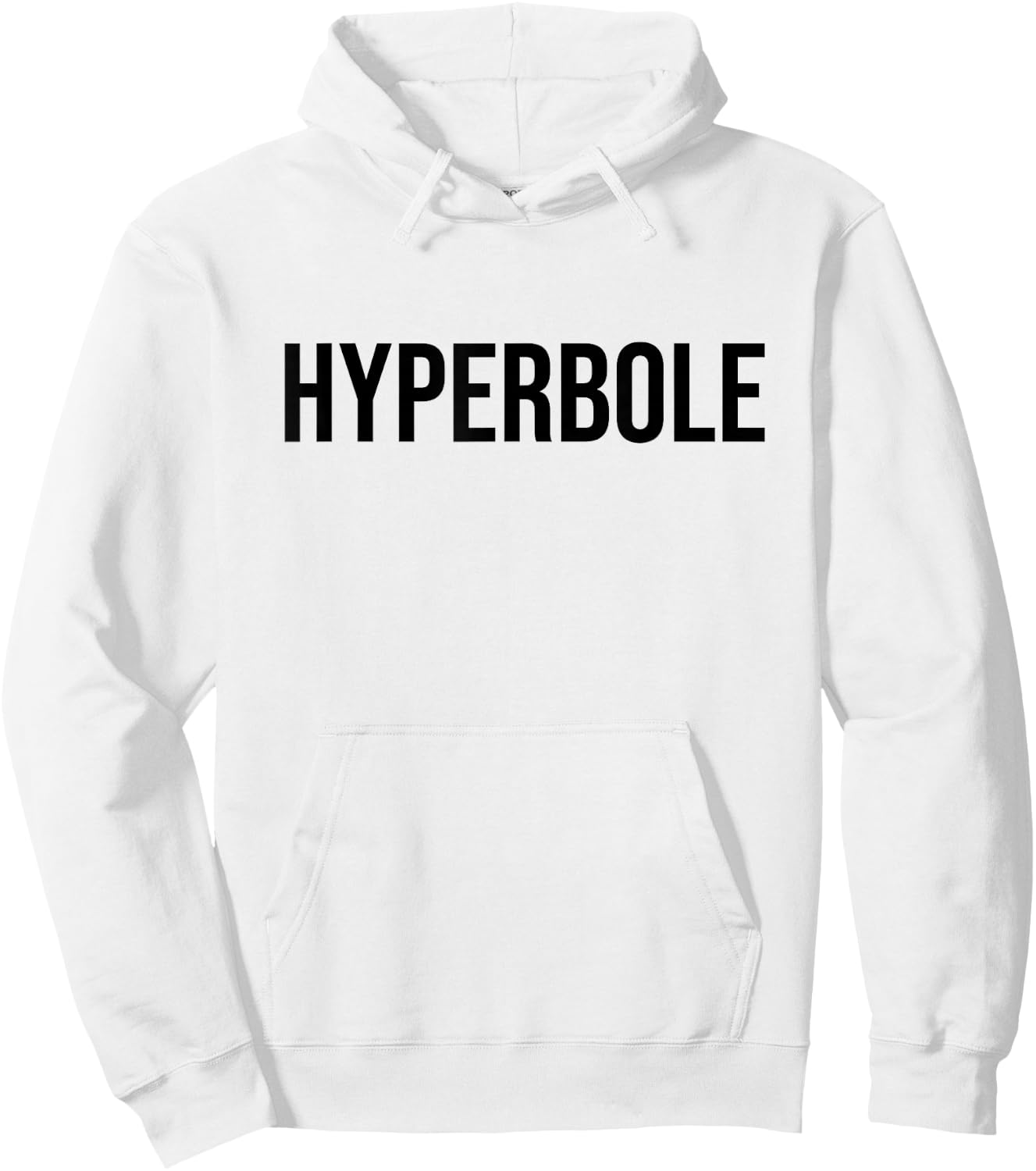 Hyperbole Hoodie - Hoodie | White