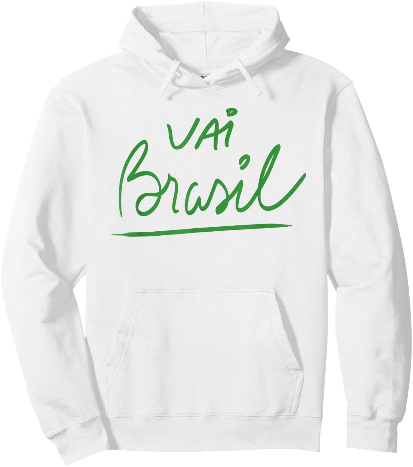 Camisa Brasil Brazil Soccer Jersey Football Brazilian Flag Hoodie - Hoodie | White