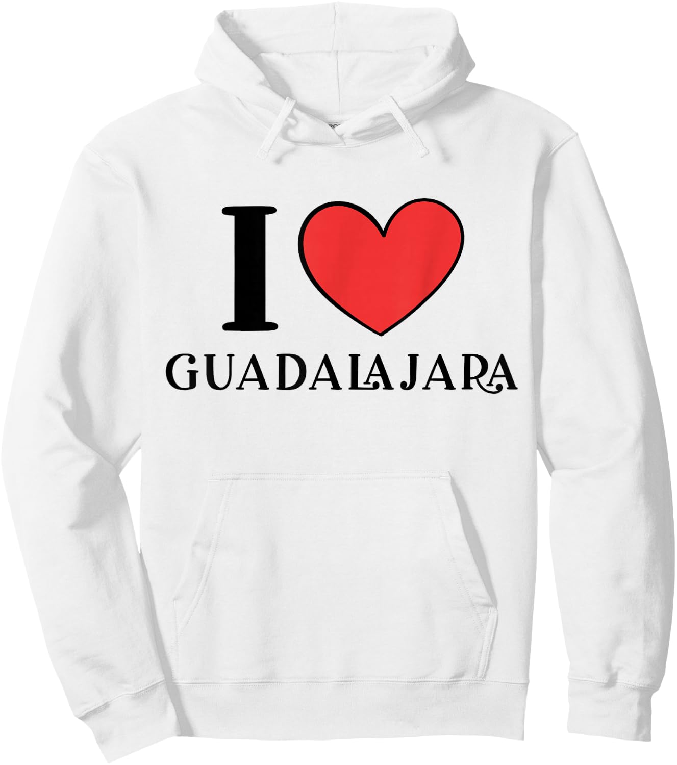 I Love Guadalajara Mexico Vacation Hoodie - Hoodie | White