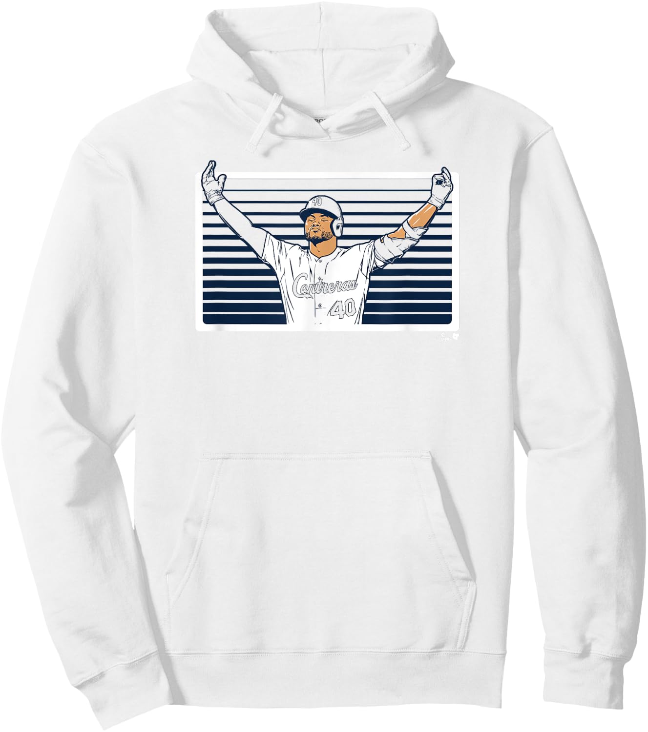 Willson Contreras - Boo Bird - St. Louis Baseball Hoodie - Hoodie | White