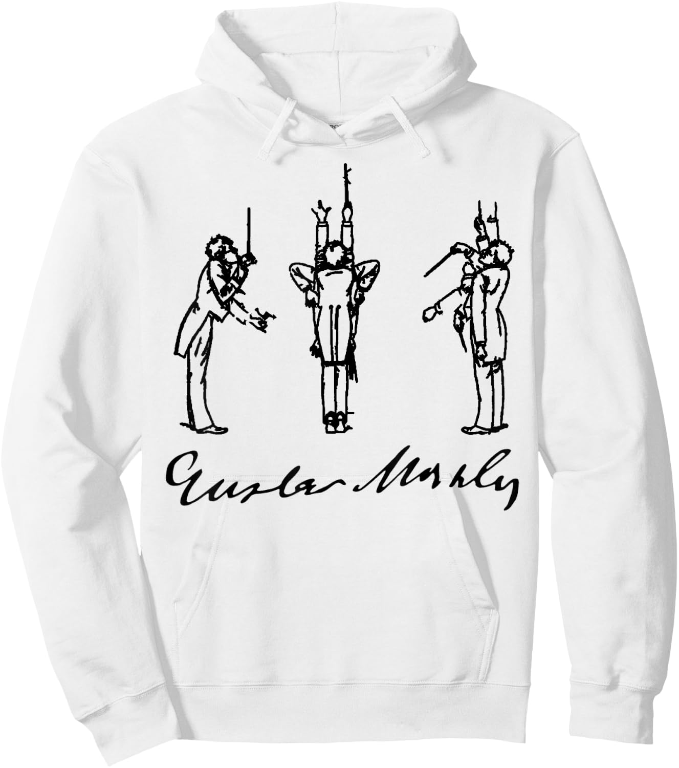 Mahler composer conductor classical music Hoodie - Hoodie | White