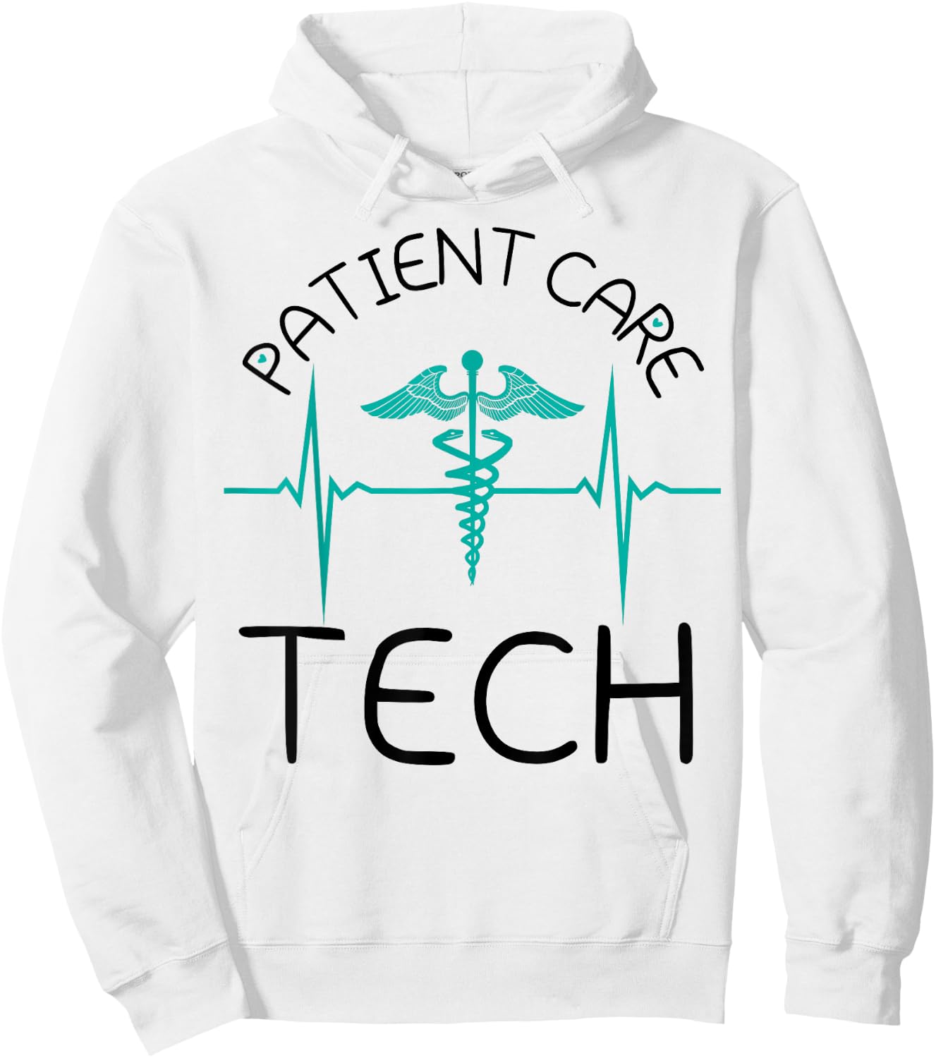 PCT Healthcare Assistant Patient Care Technician Hoodie - Hoodie | White