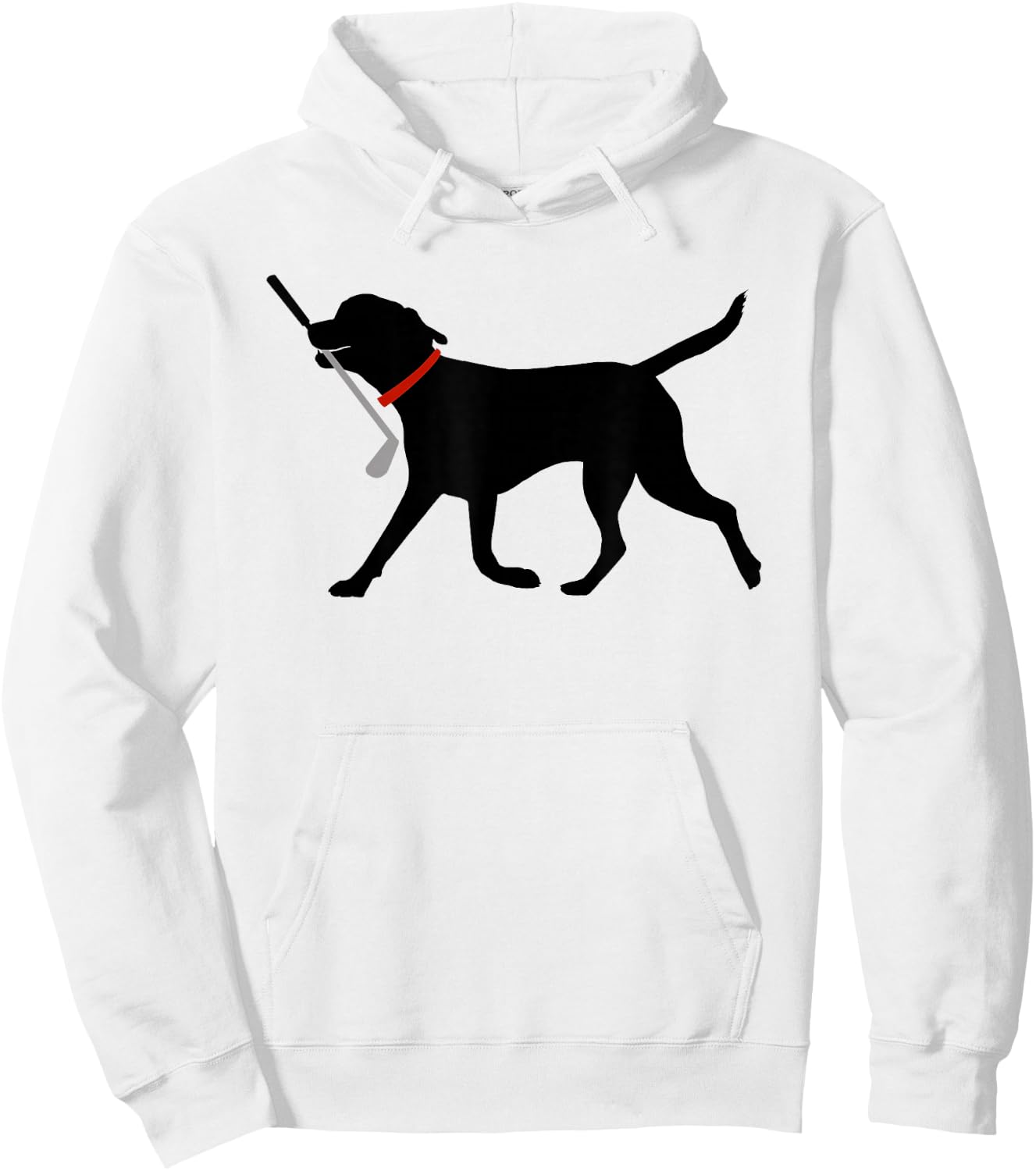 Labrador Fetch Golf Club Cute Golfing Black Lab Golf Hoodie - Hoodie | White