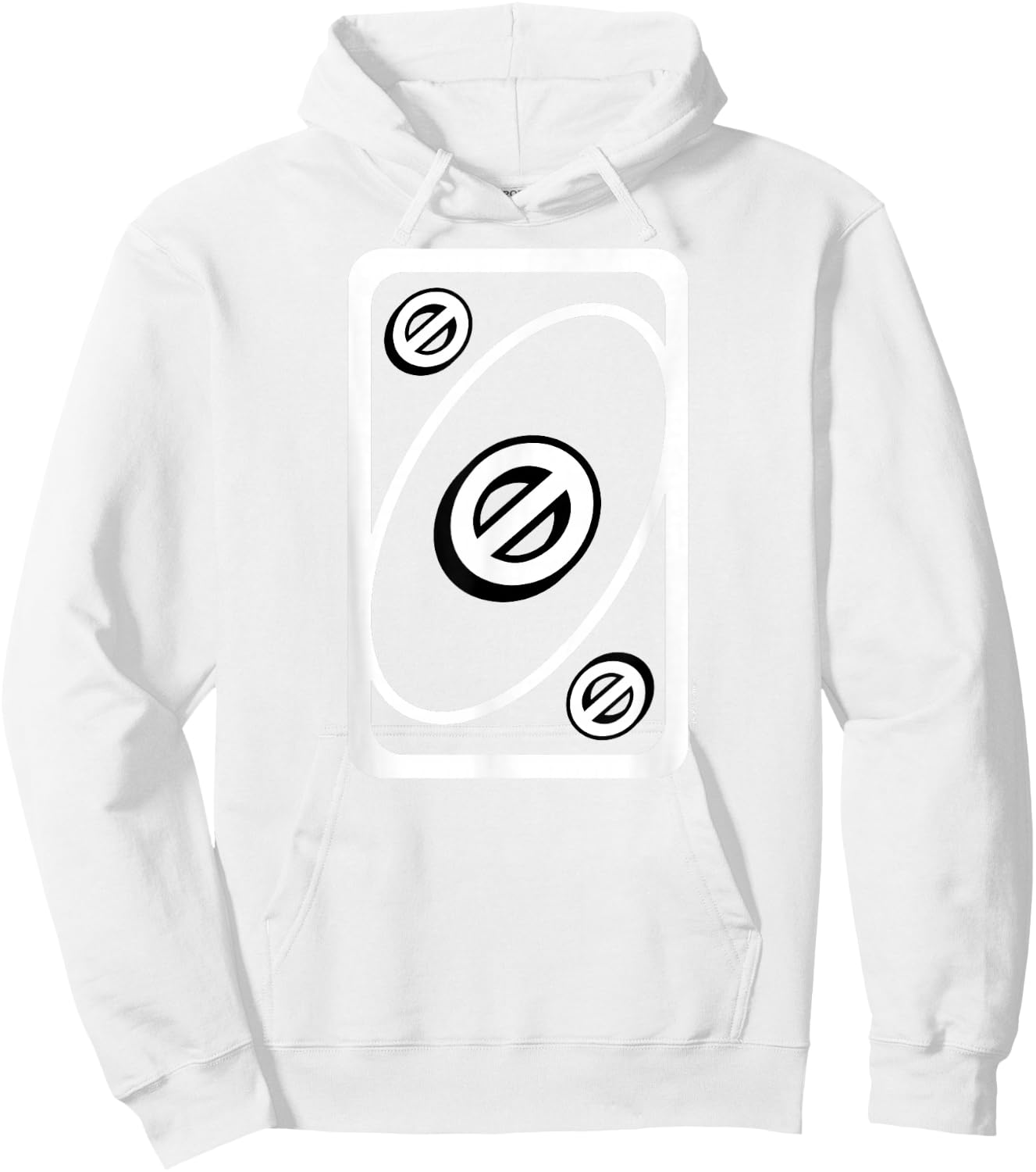 UNO Green Skip Card Hoodie - Hoodie | White