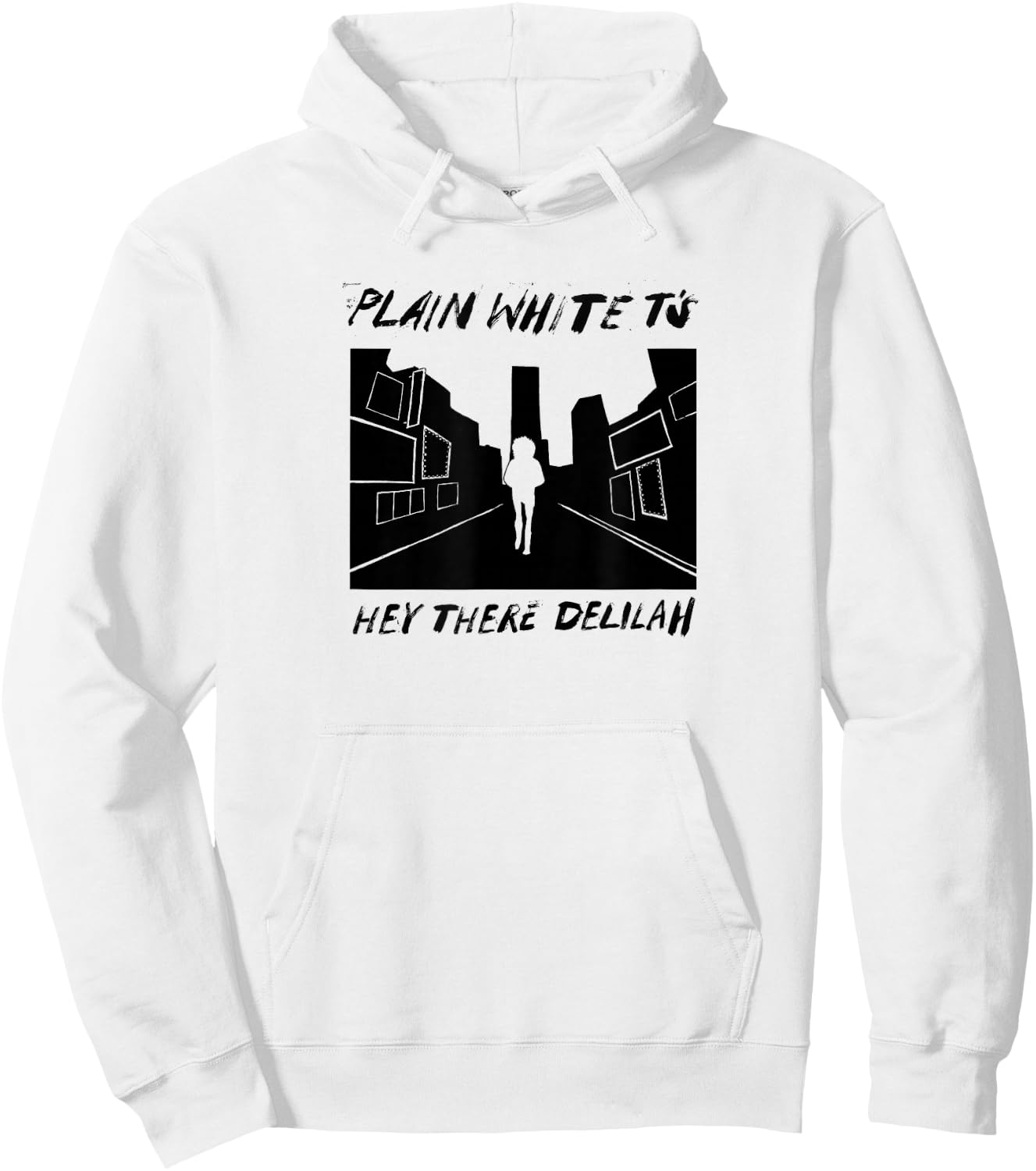 Plain White T's - Hey There Deliliah Hoodie - Hoodie | White