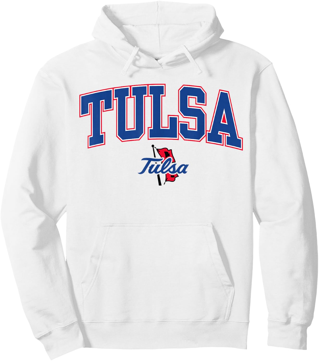 Tulsa Golden Hurricane | Official NCAA Merch | NCAFTUL03 Hoodie - Hoodie | White