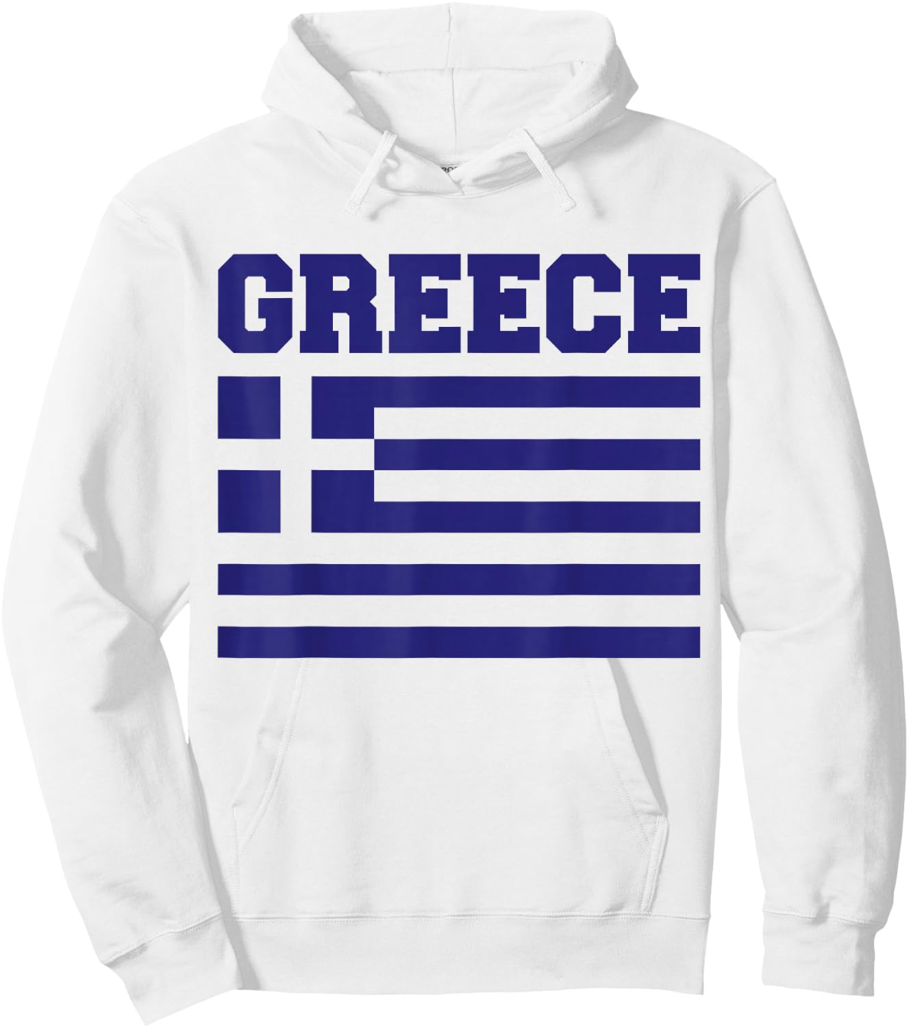 Greece Independence Day Greek Flag Heart Kids Toddler Boys Hoodie - Hoodie | White