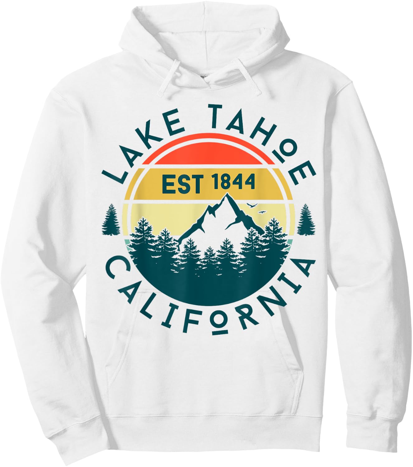 Lake Tahoe Hoodie - Hoodie | White