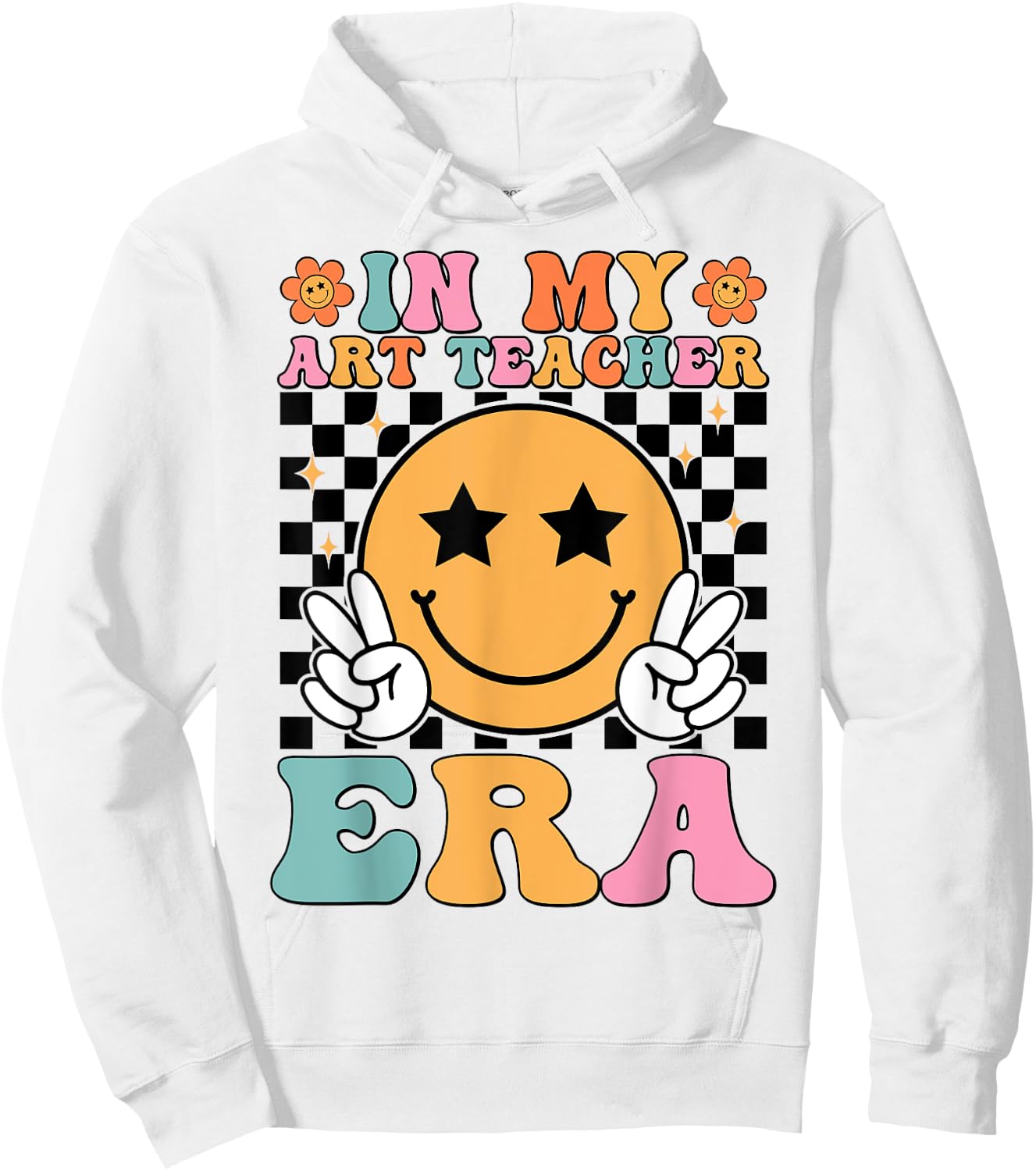 In My Art Teacher Era Artists First Day Of School Women Hoodie - Hoodie | White