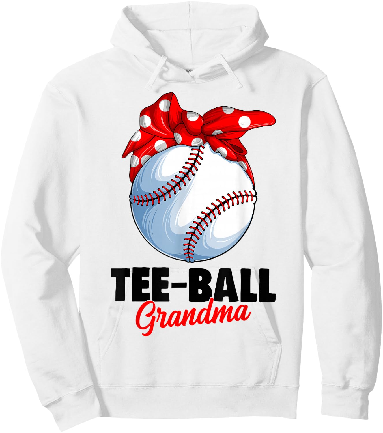 Ball Grandma T Ball TBall Teeball Women Hoodie - Hoodie | White
