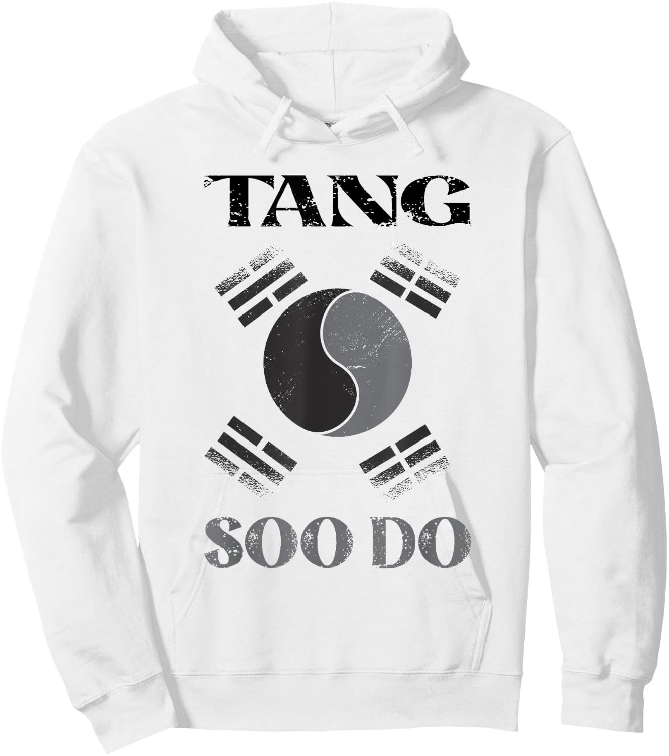 Tang Soo Do Martial Arts Hoodie - Hoodie | White