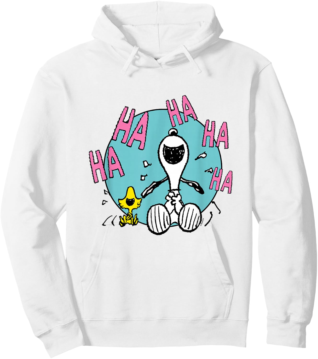 Peanuts - Laughing Woodstock Snoopy Hoodie - Hoodie | White